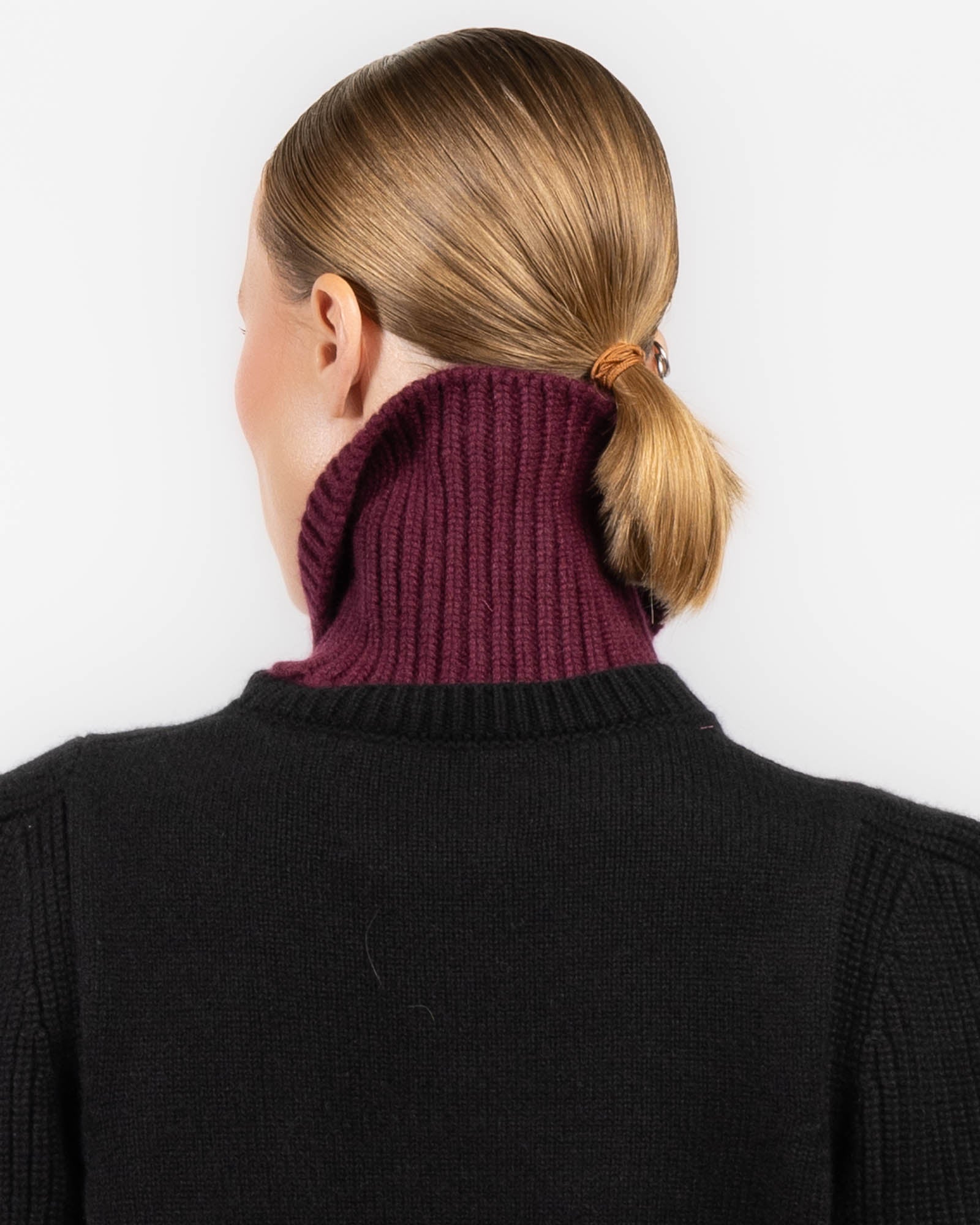Knit Cash Collar
