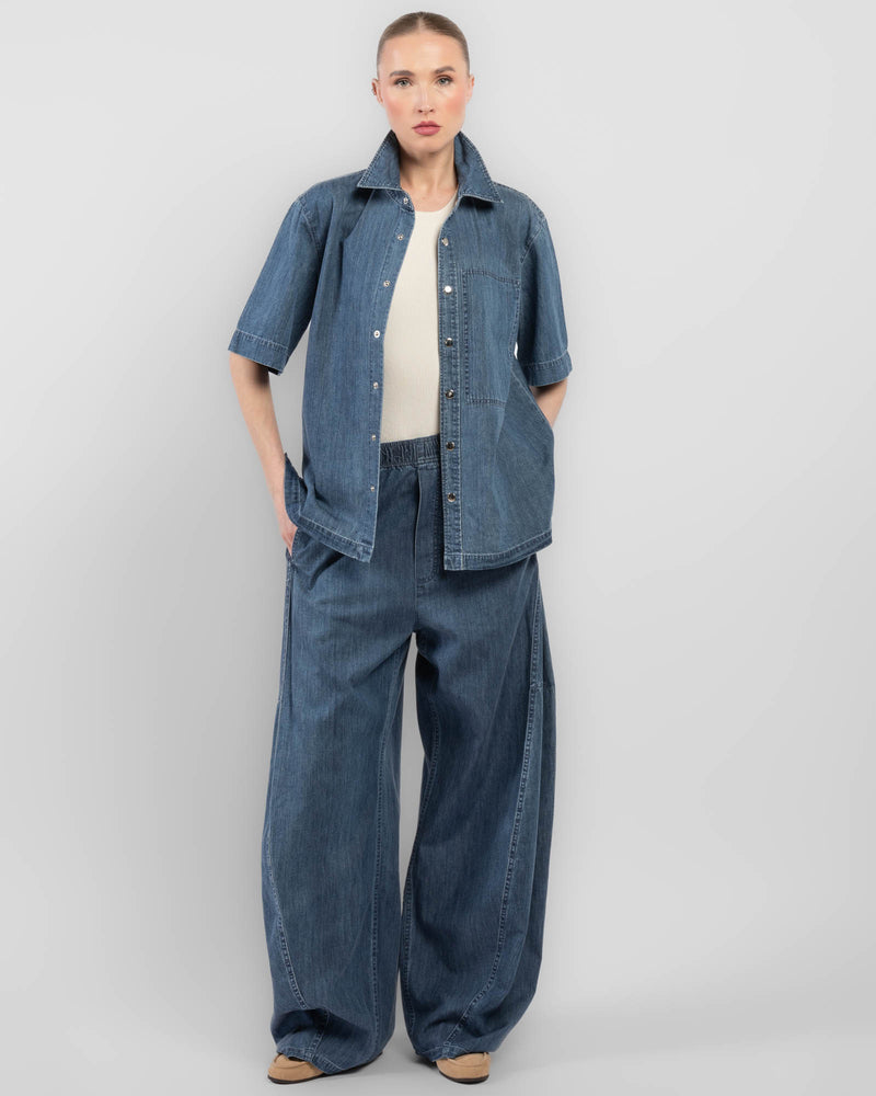 Classic Summer Denim Shirt