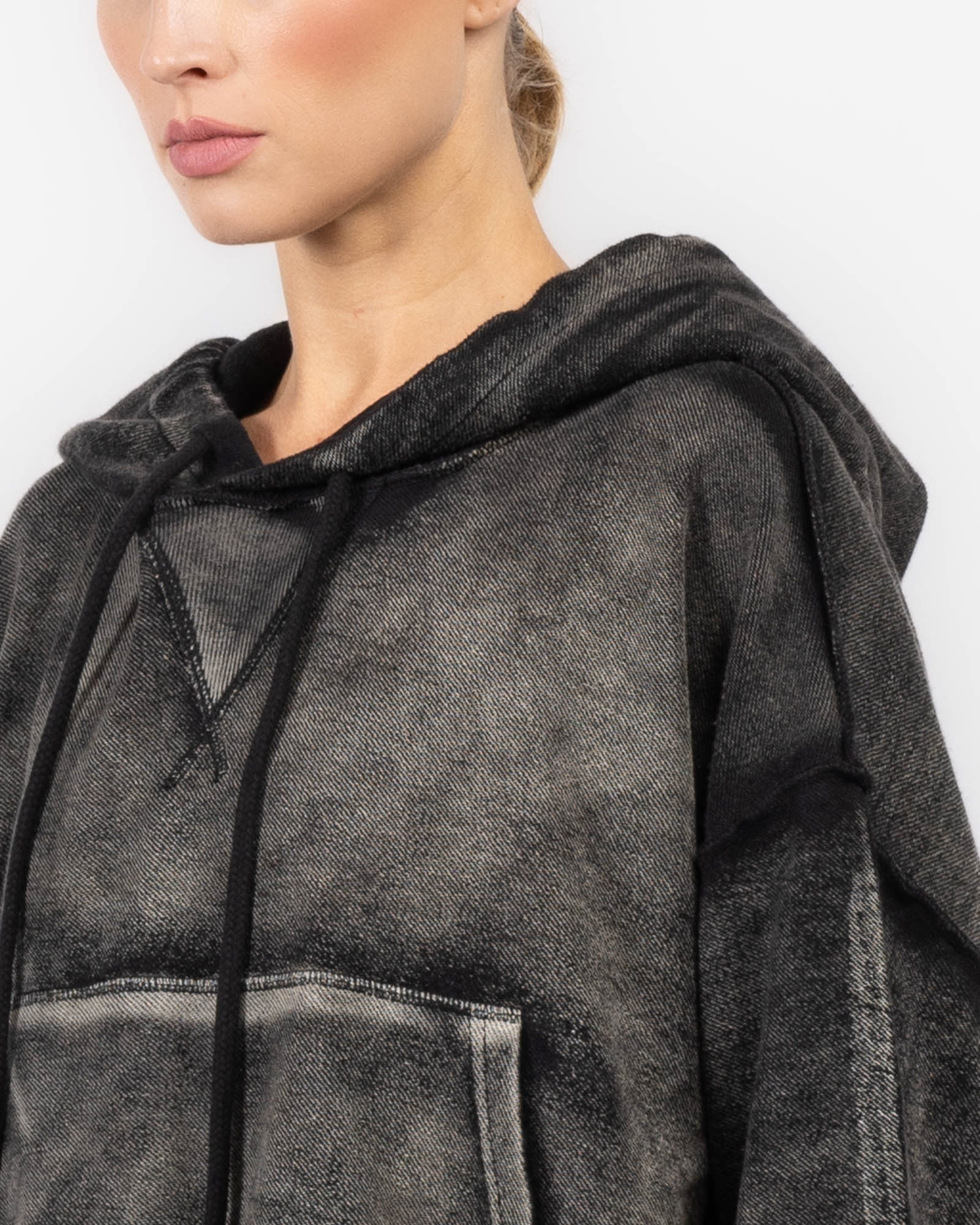 R13 Balloon Popover Hoodie