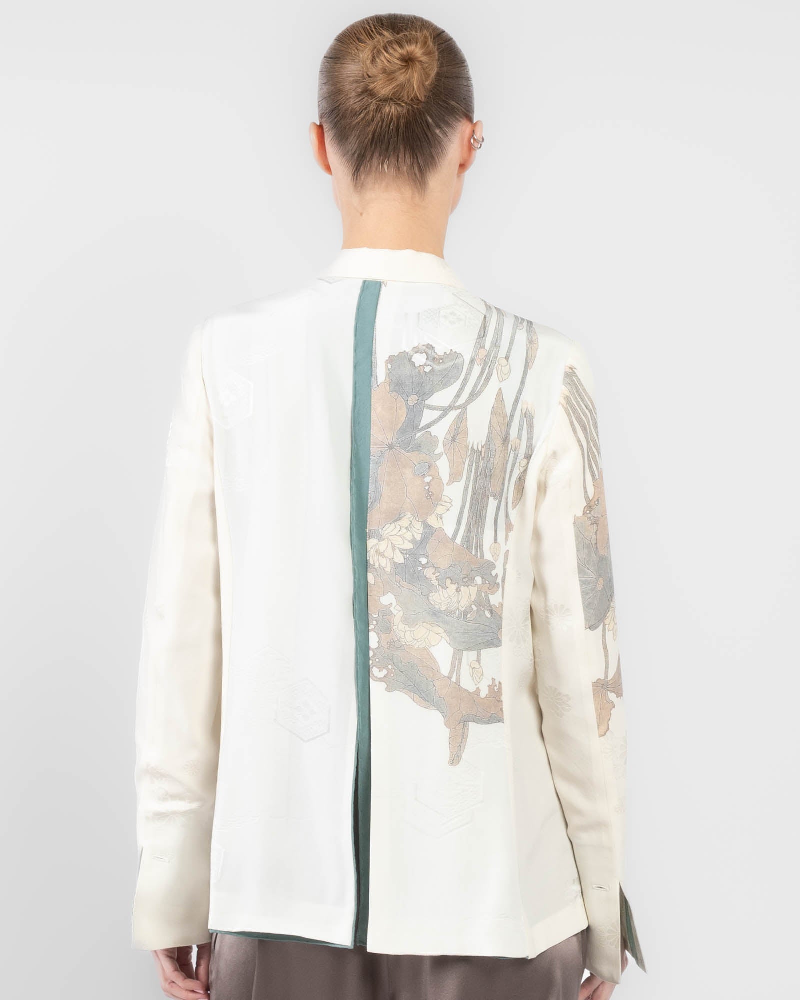 Double-Breasted Traditional Kimono Jacket