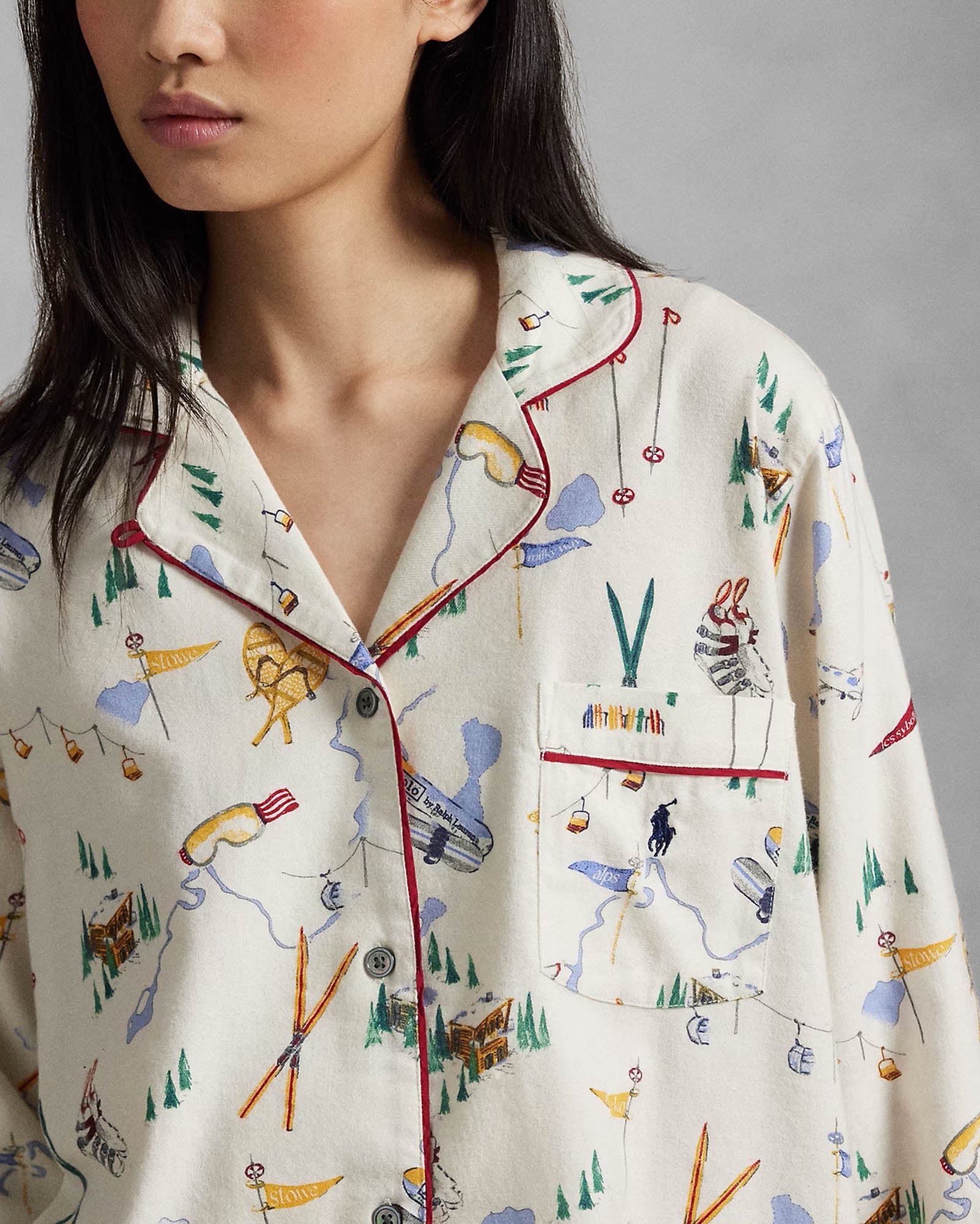 Ensemble de pyjama en sergé Madison