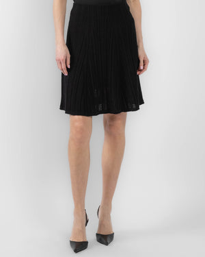 Precise Pointelle Skirt