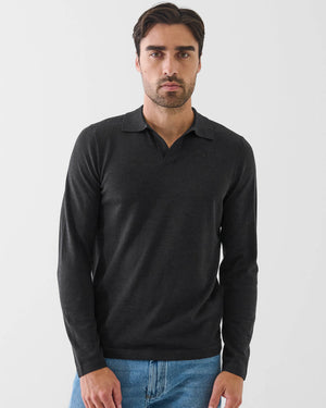 14 Gauge Merino Wool Polo