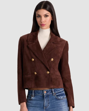 Avery Suede Blazer