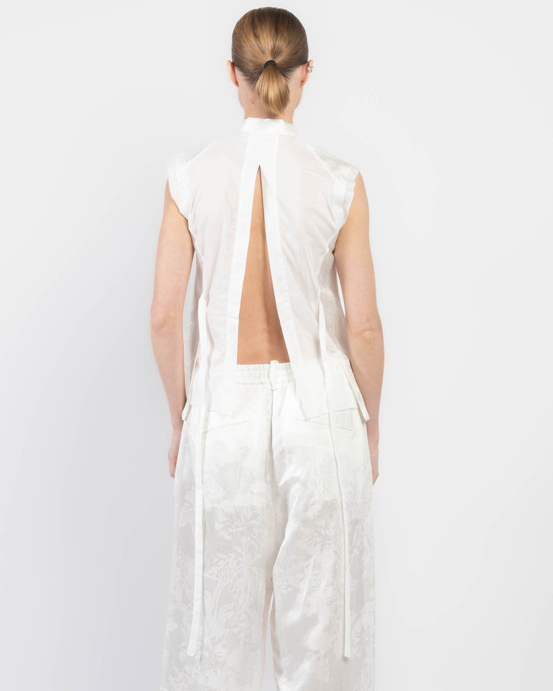 Tie Neck Gilet
