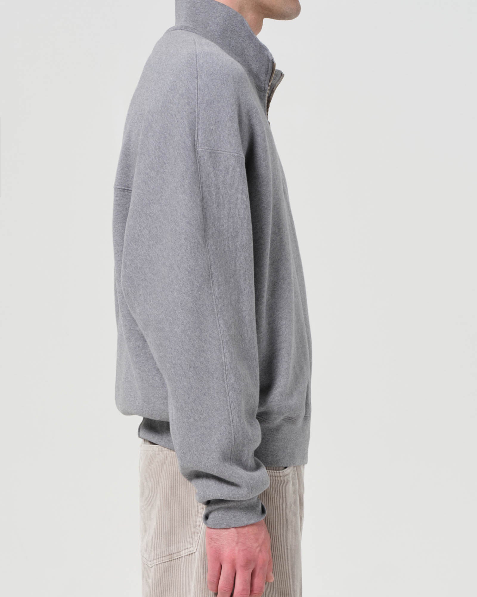 AGOLDE Idris Quarter Zip Sweatshirt