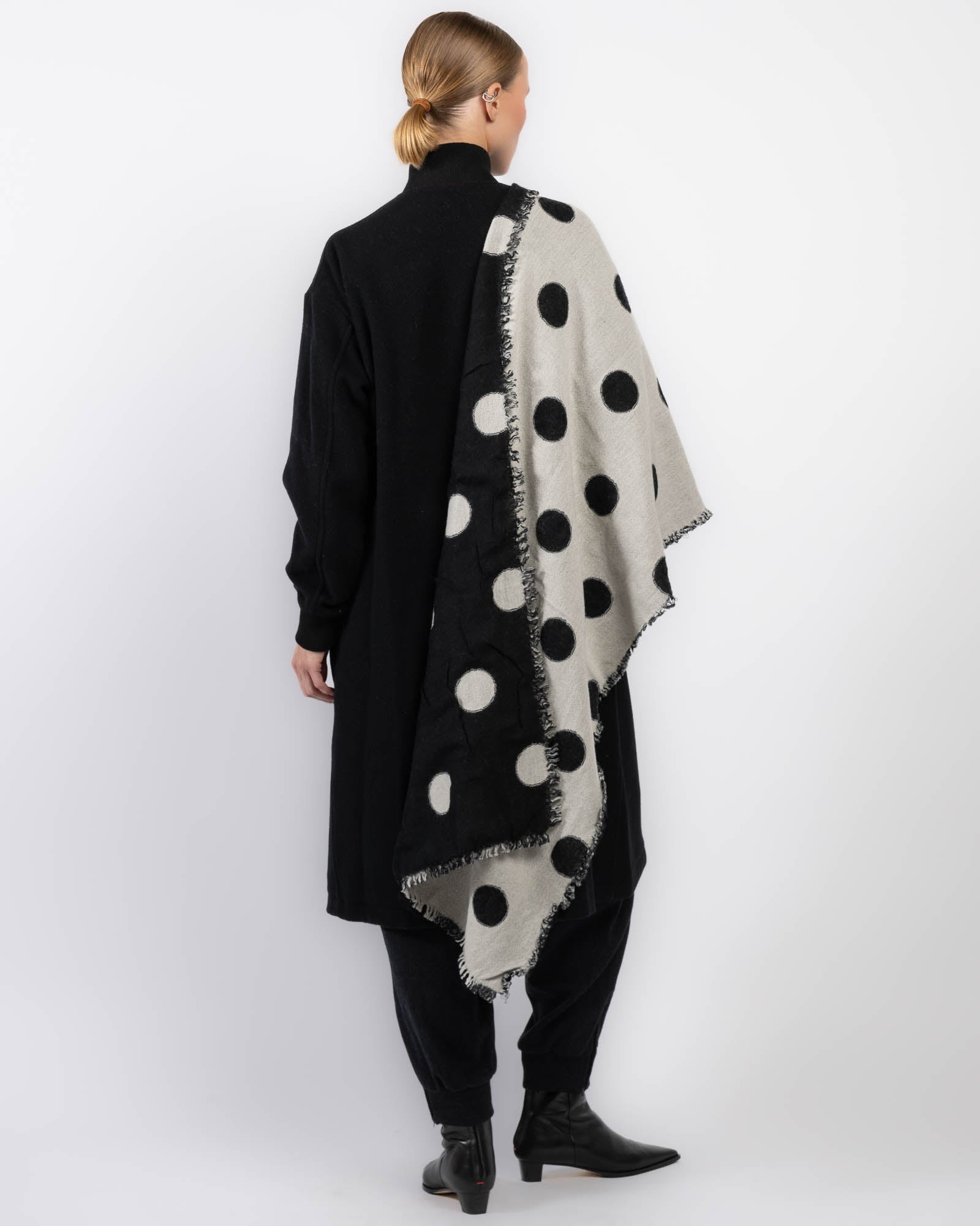 Reversible Polka Dot Scarf