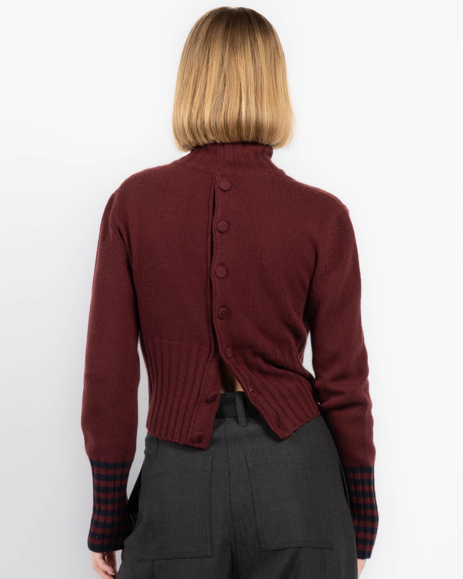 Knit Turtleneck Sweater