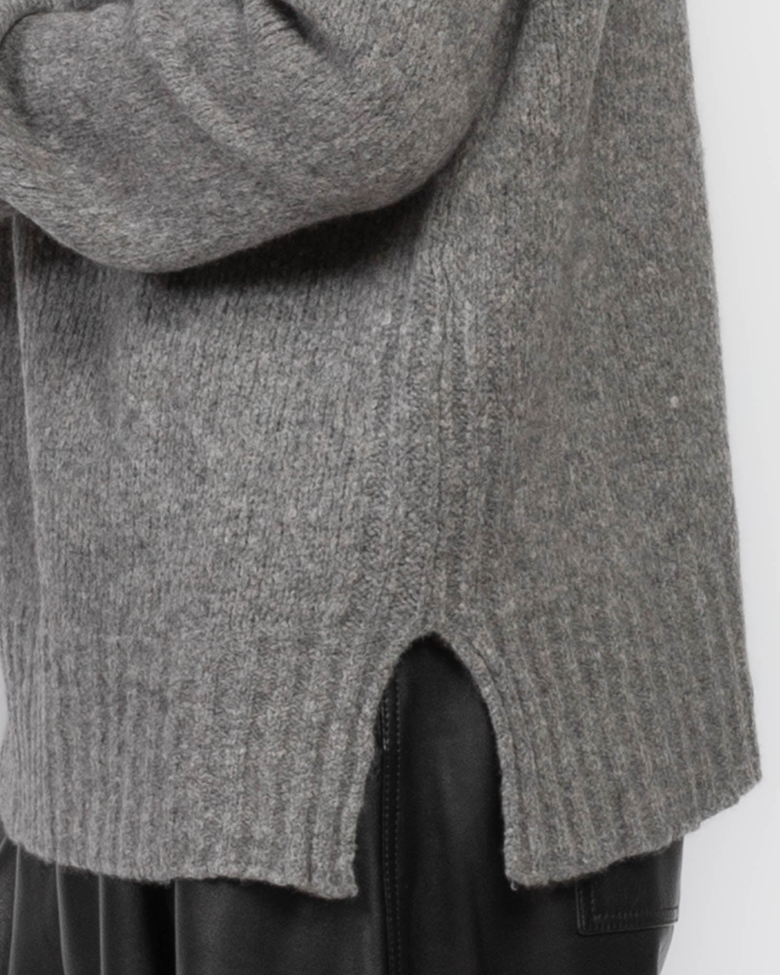 Pull à col cheminée