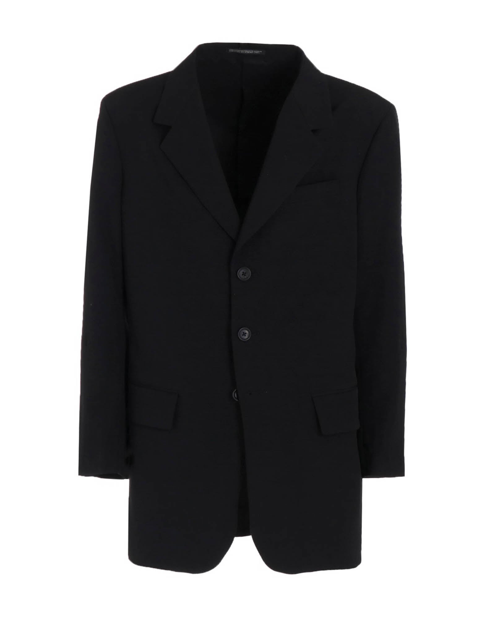 YOHJI YAMAMOTO Open Back Jacket