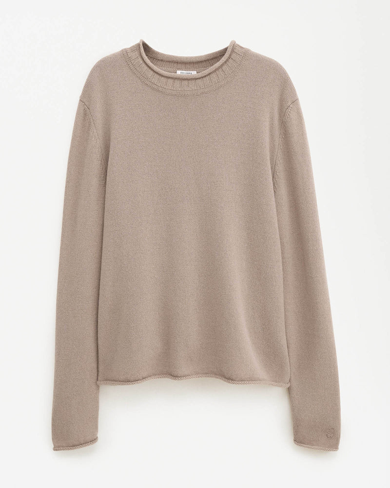 Roll Hem Sweater