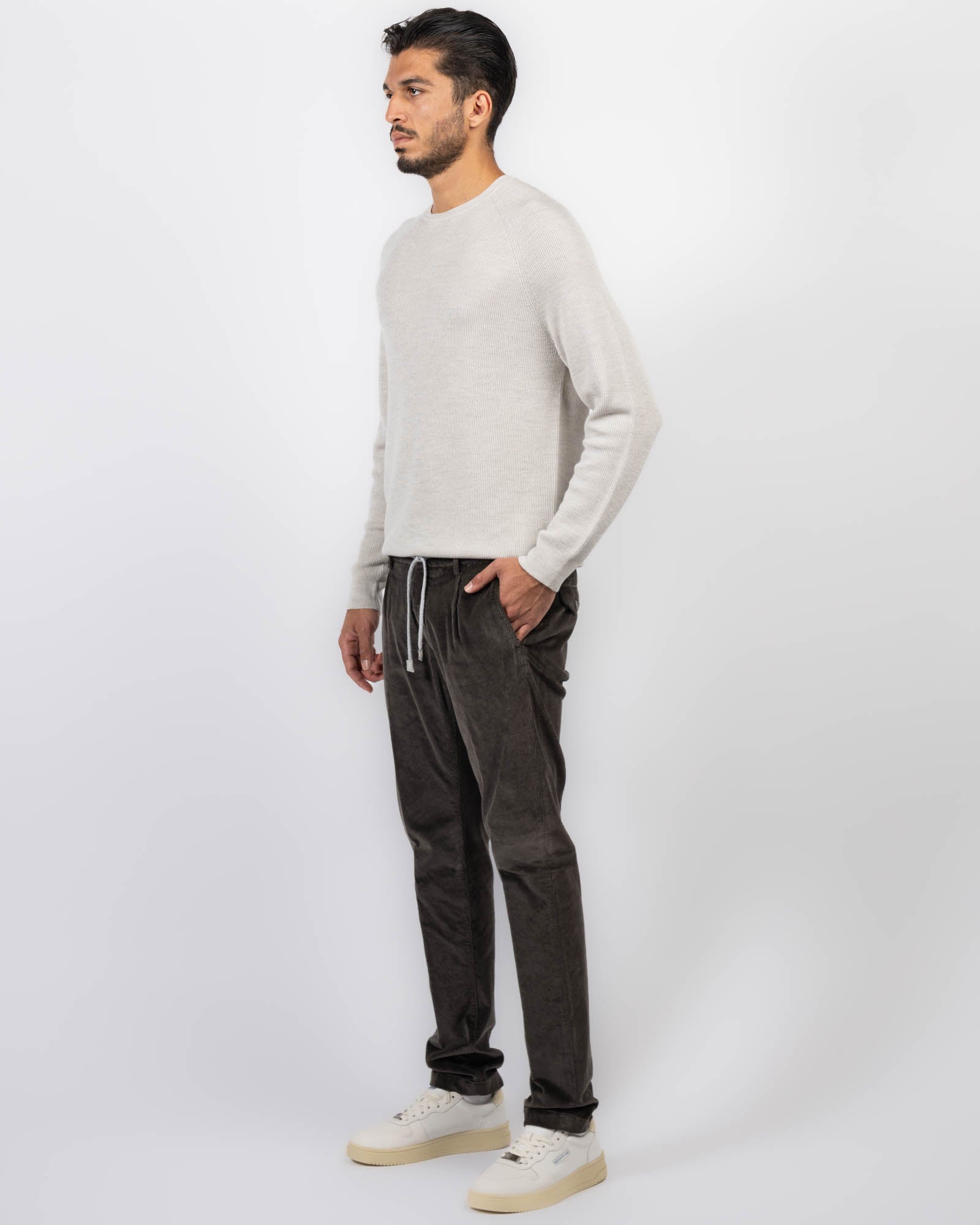 Pantalon à cordon
