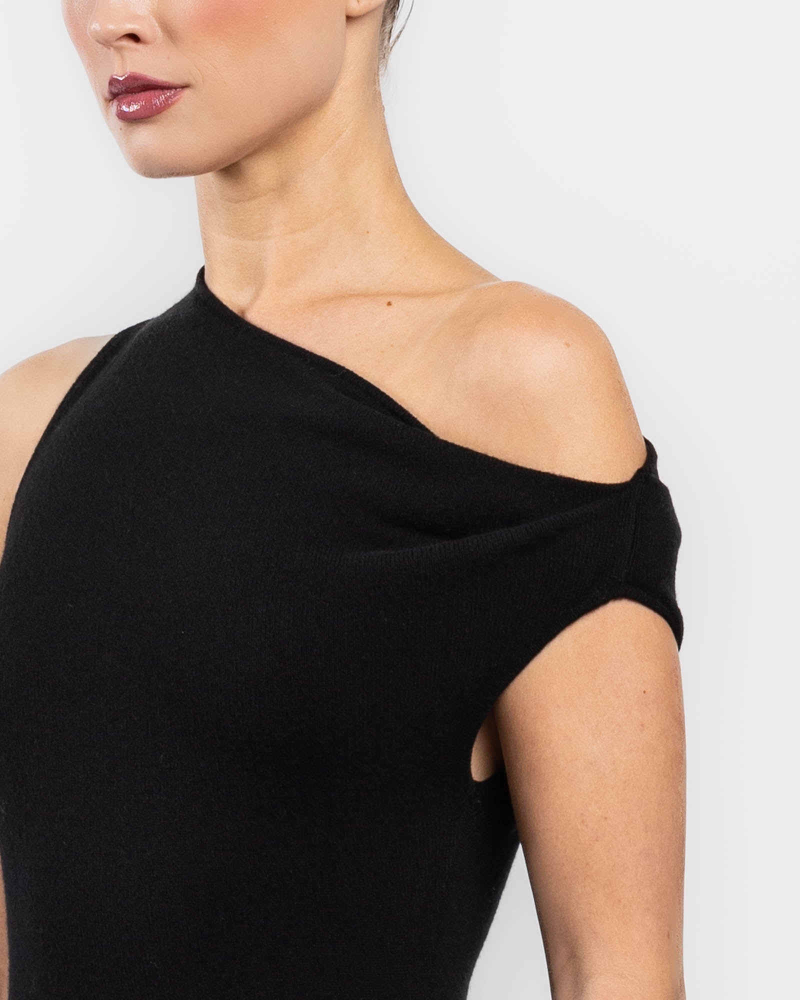 Asymmetric Twist Dress