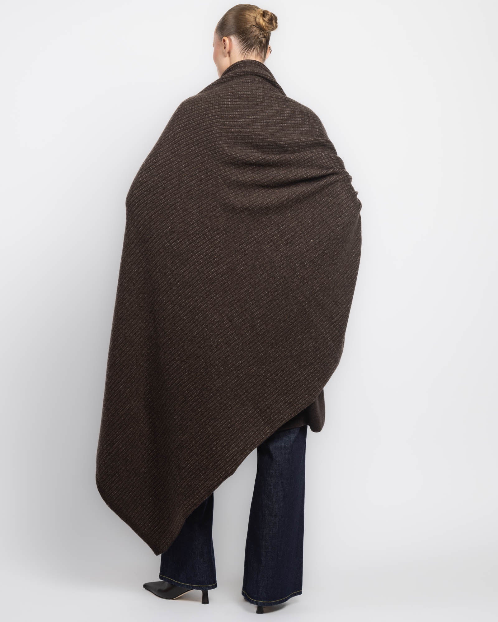 Square Knit Throw
