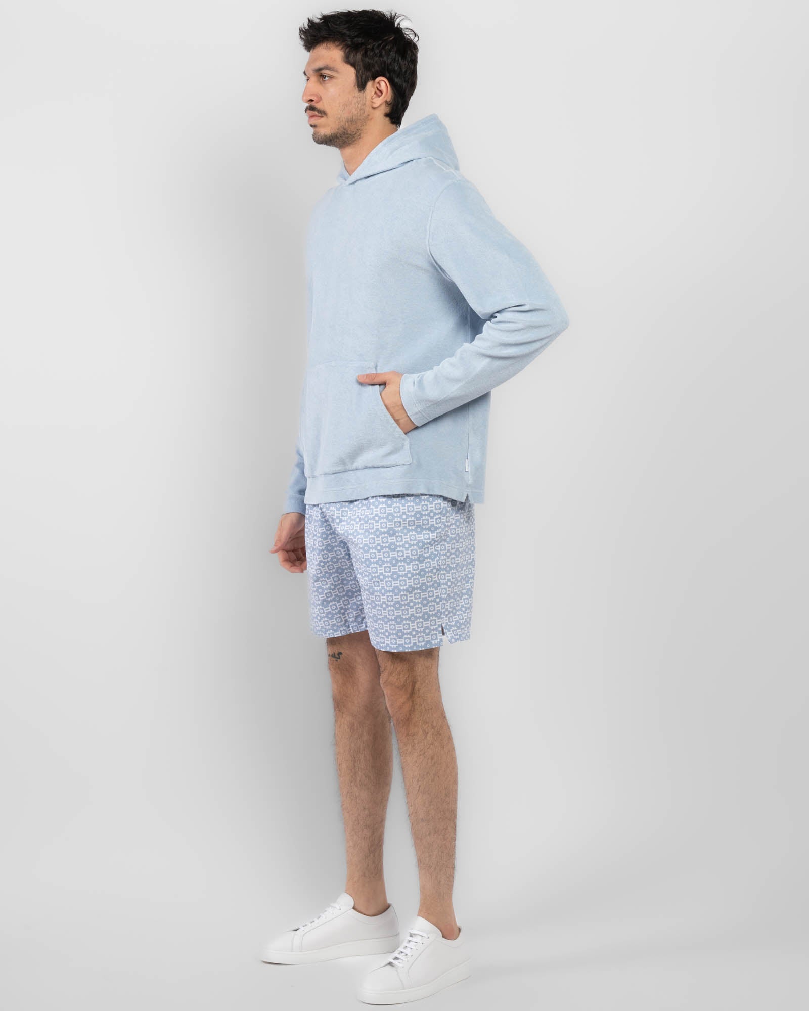 Sweat à capuche de plage