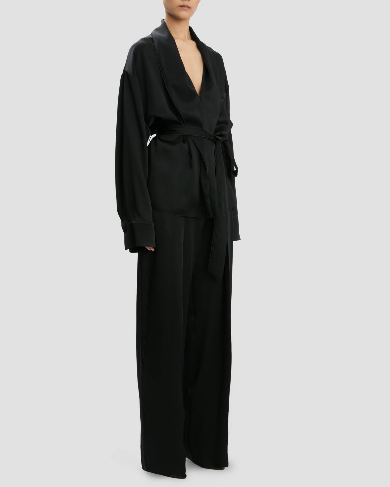 VICTORIA BECKHAM Pj Wrap Blouse