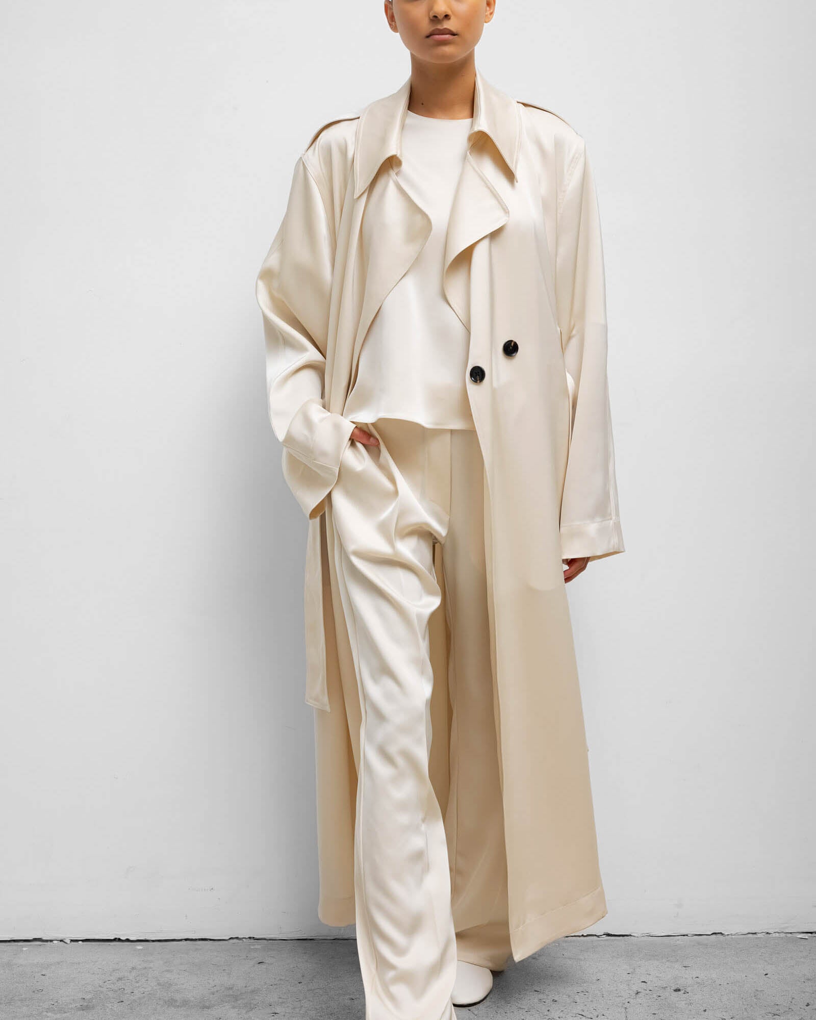 LESET Barb Trench Coat