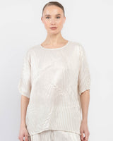 Pleated Tee