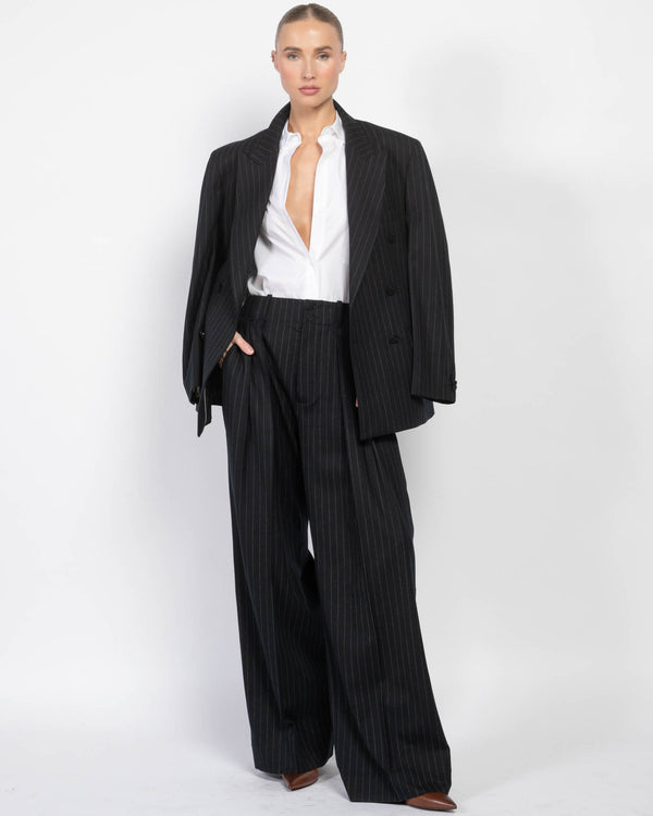 Pinstripe Trousers