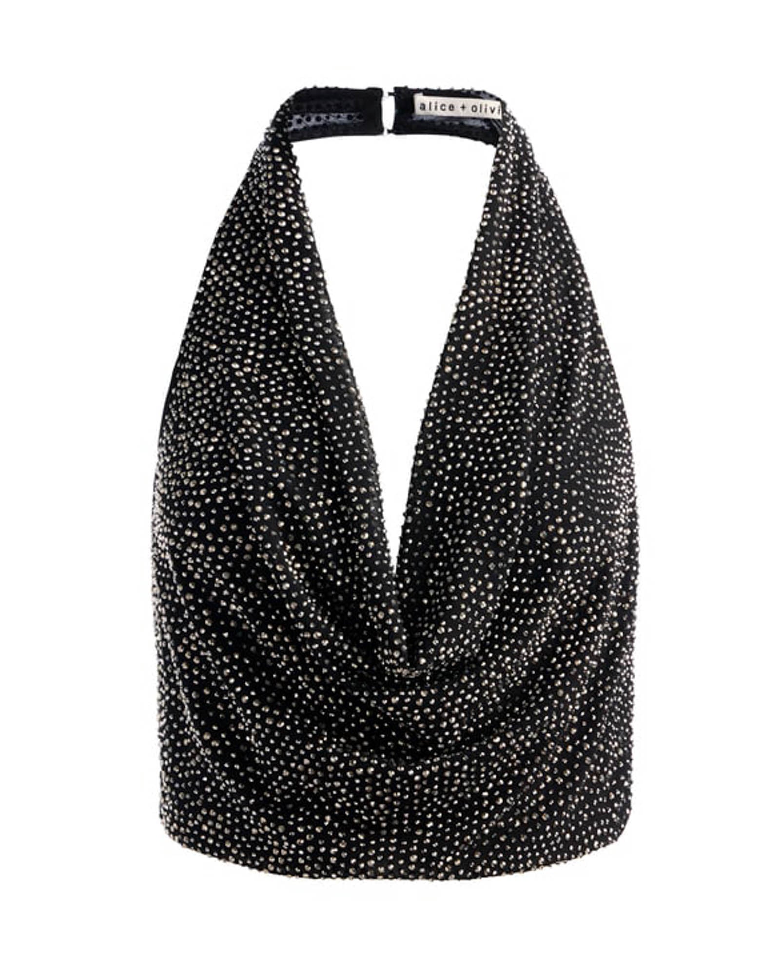 ALICE + OLIVIA Dani Halter Top