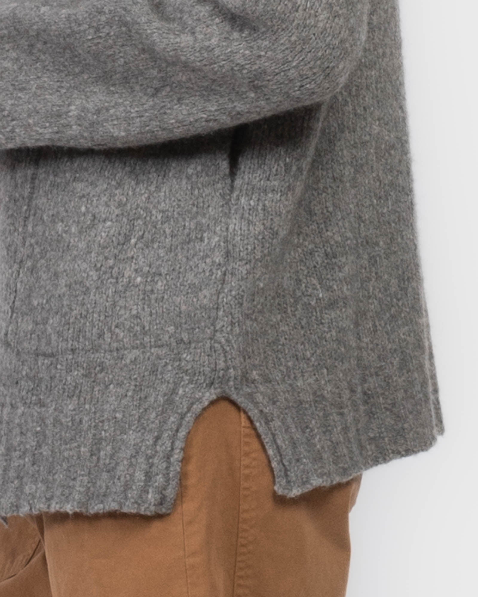 Cardigan à col souple