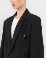 Belted Pocket Jacket