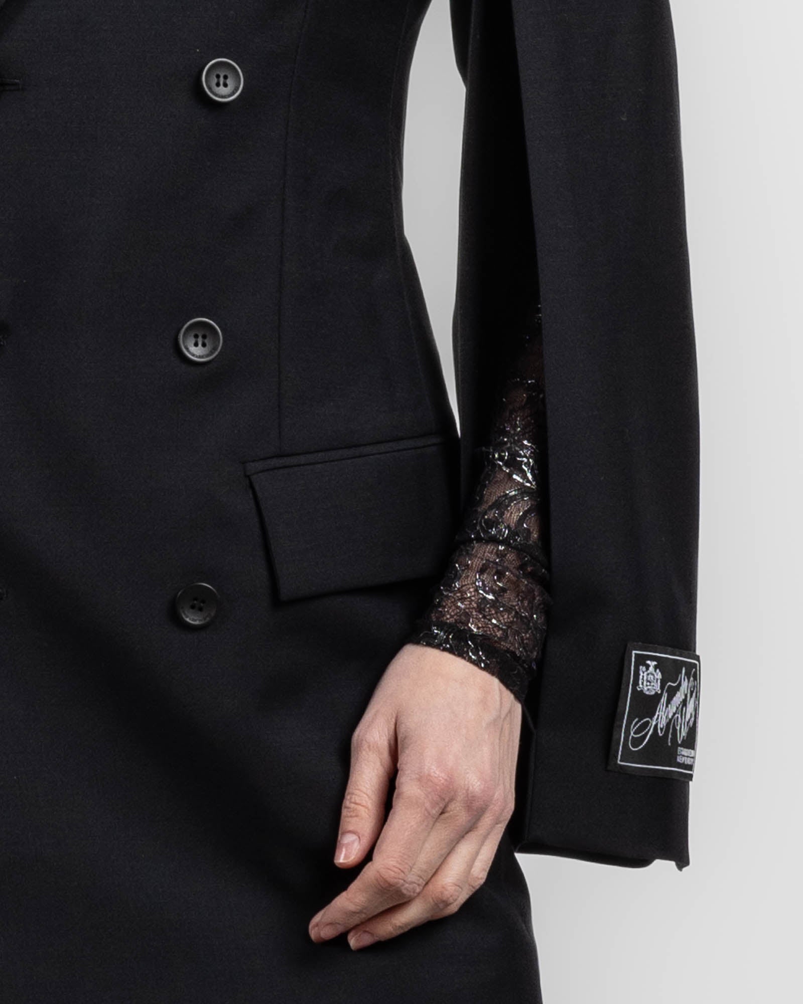 Blazer à manches fendues