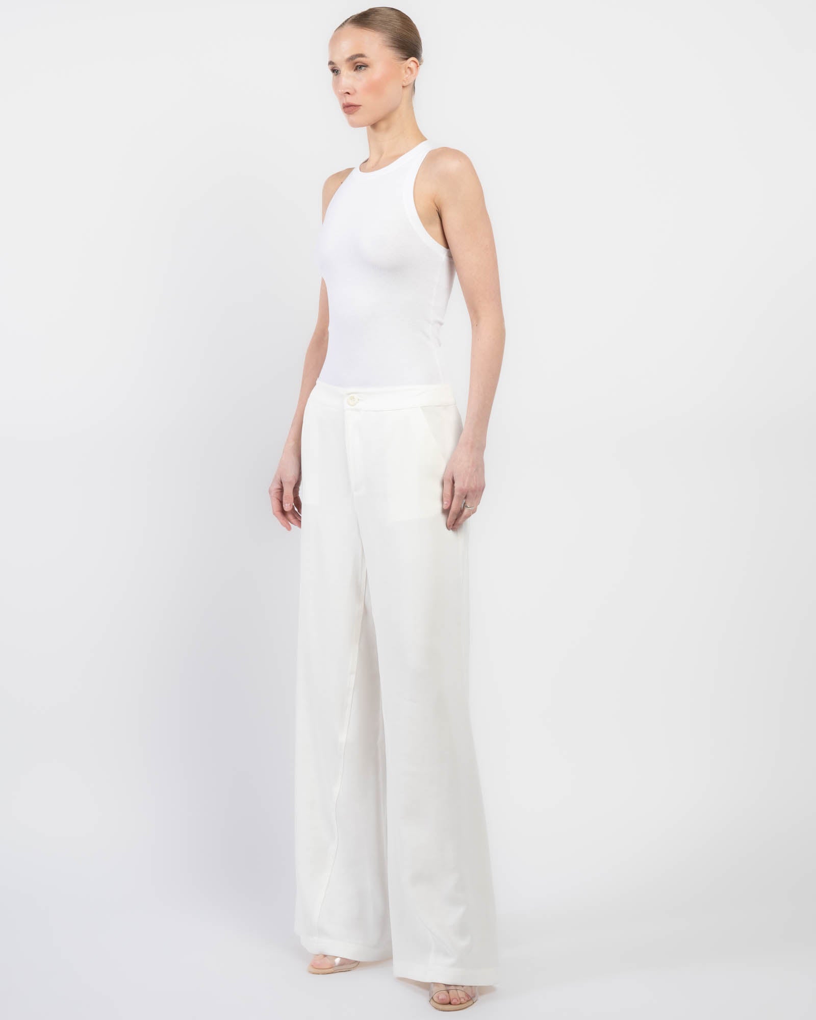 Inset Wide Trousers