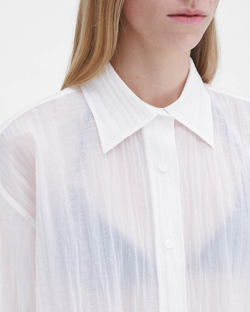 Short Sleeve Crinkle Shirt