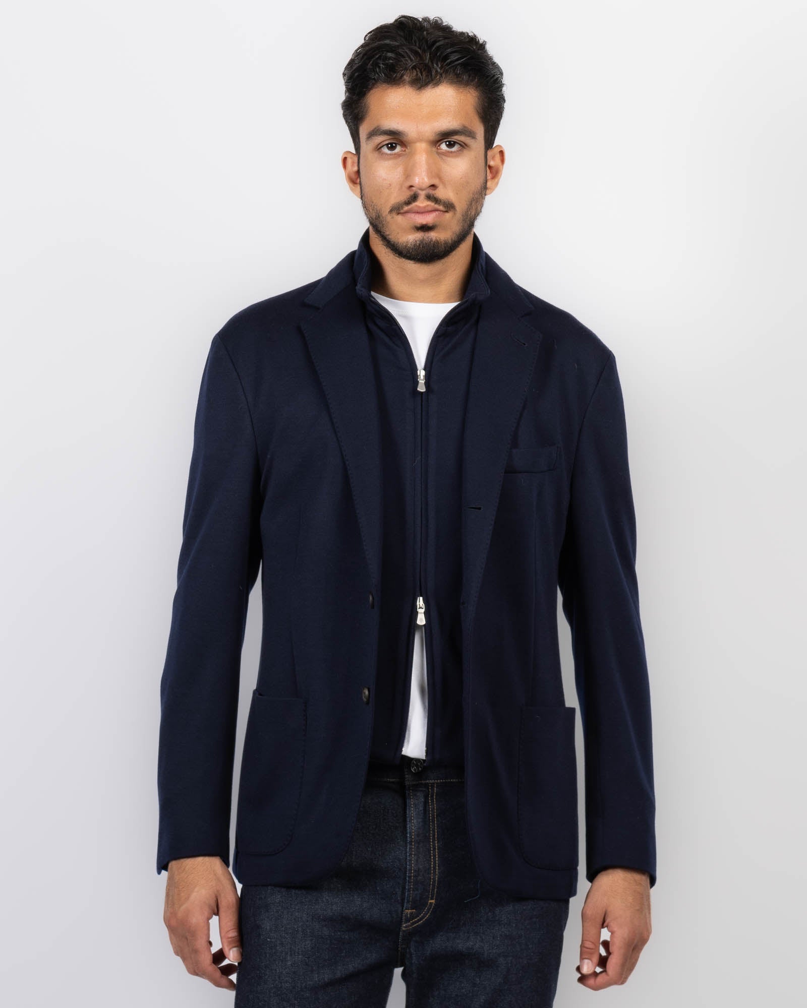 Zip Layer Blazer