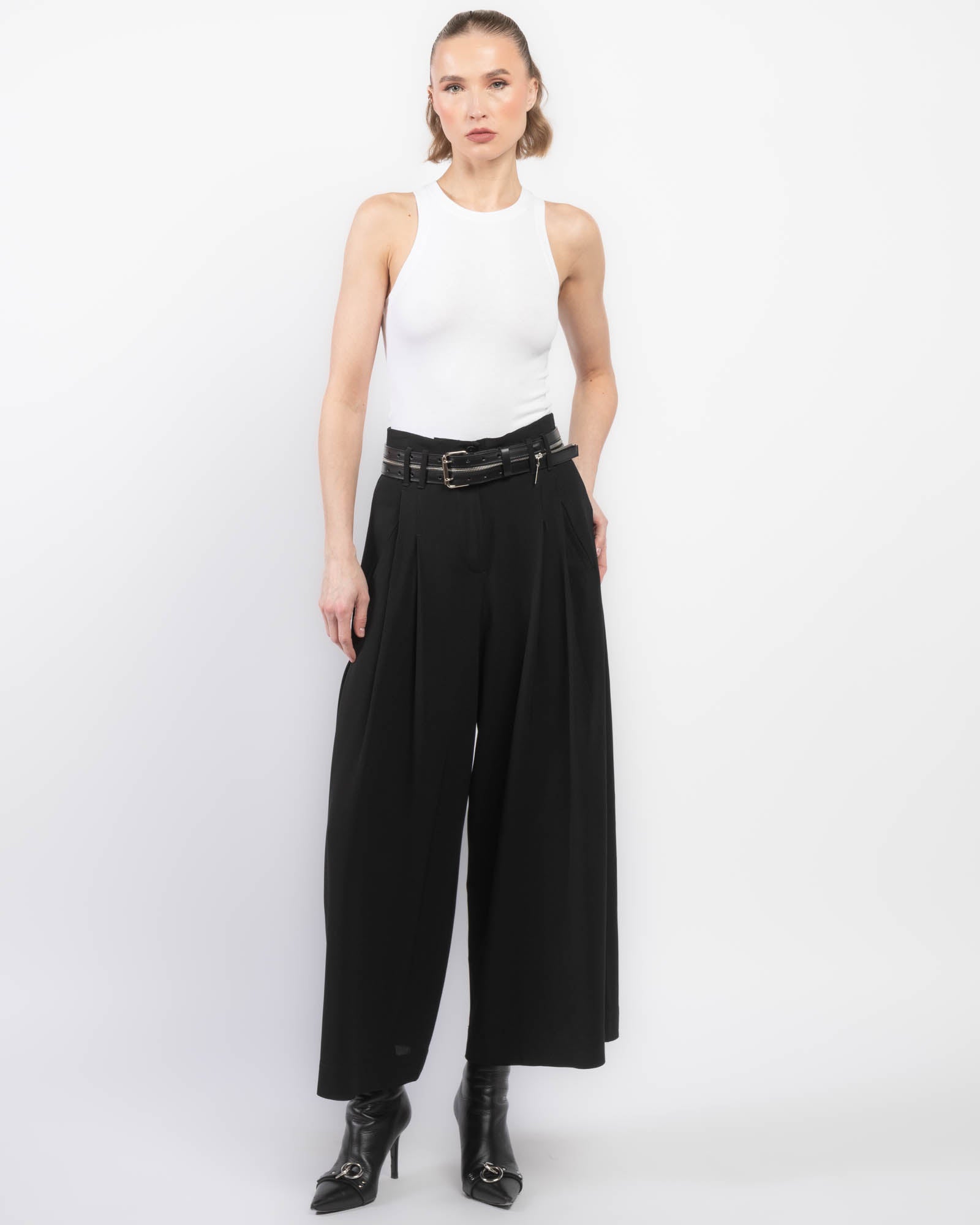 Wide Leg Trousers