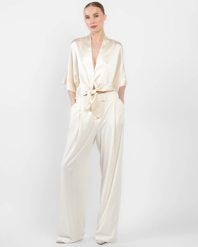 Tie Front Blouse