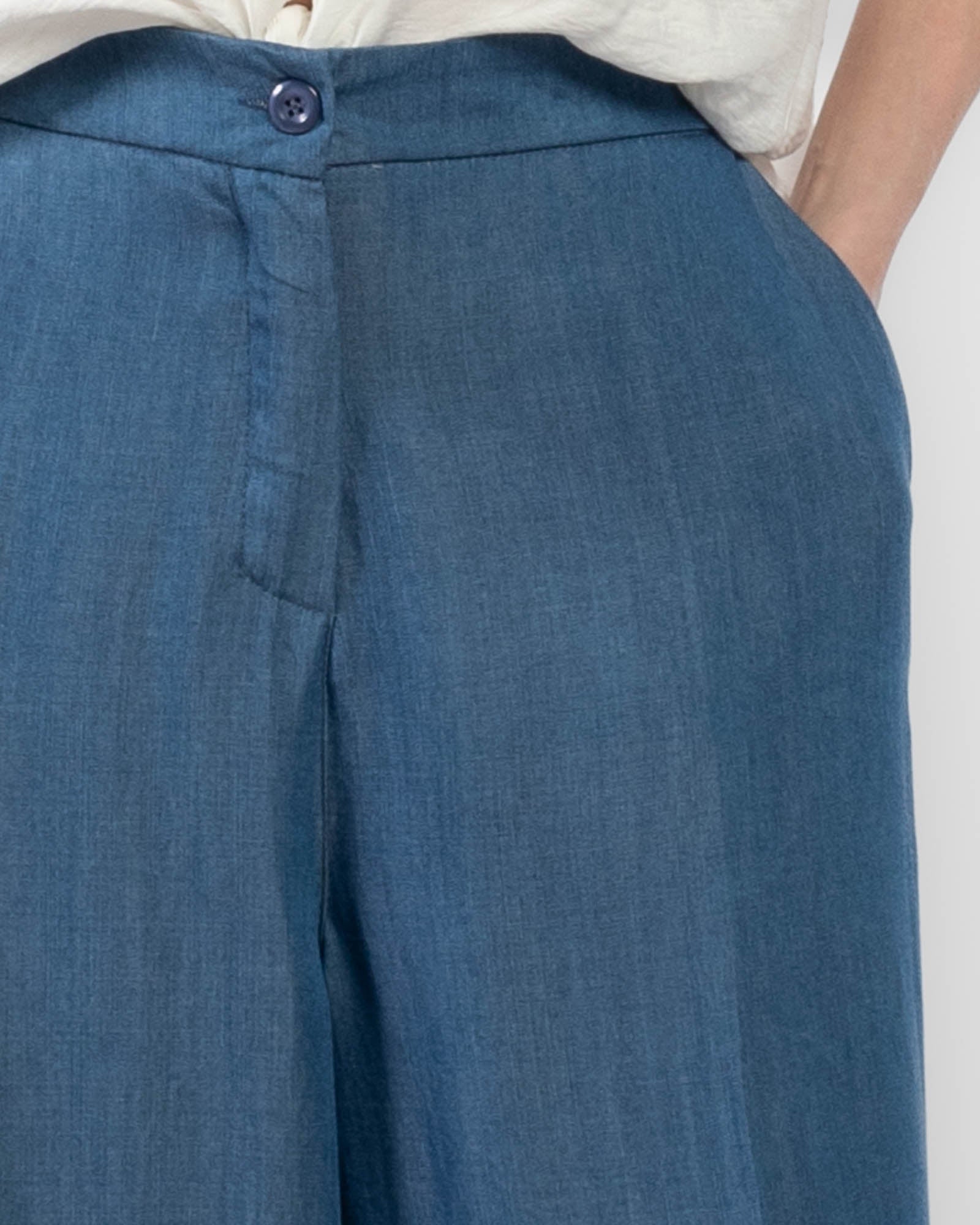 Pantalon à jambes larges