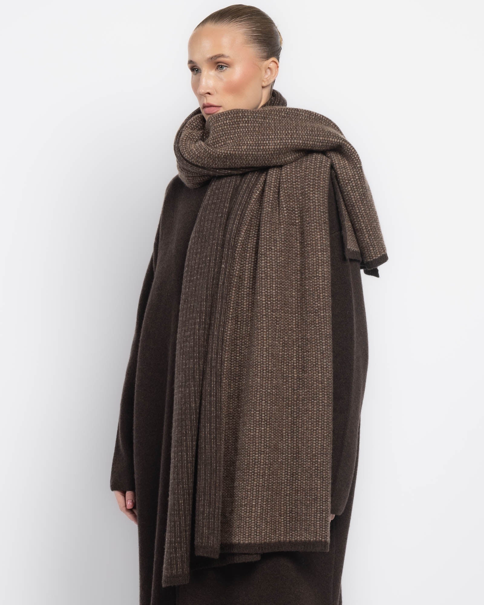 Square Knit Throw