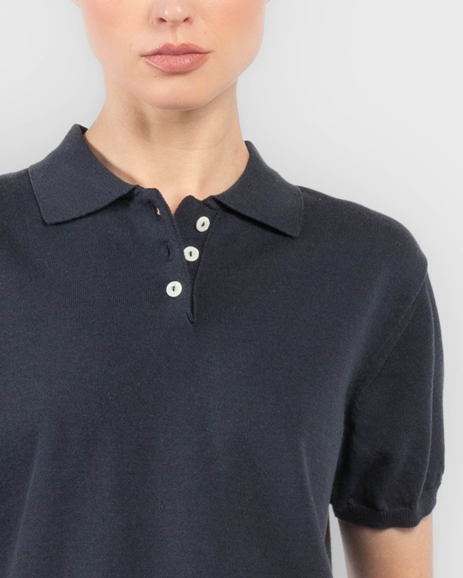 Cotton Polo Top