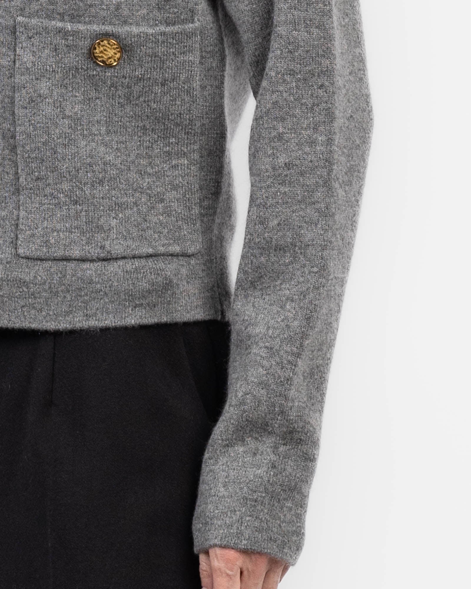 Hammered Knit Cardigan