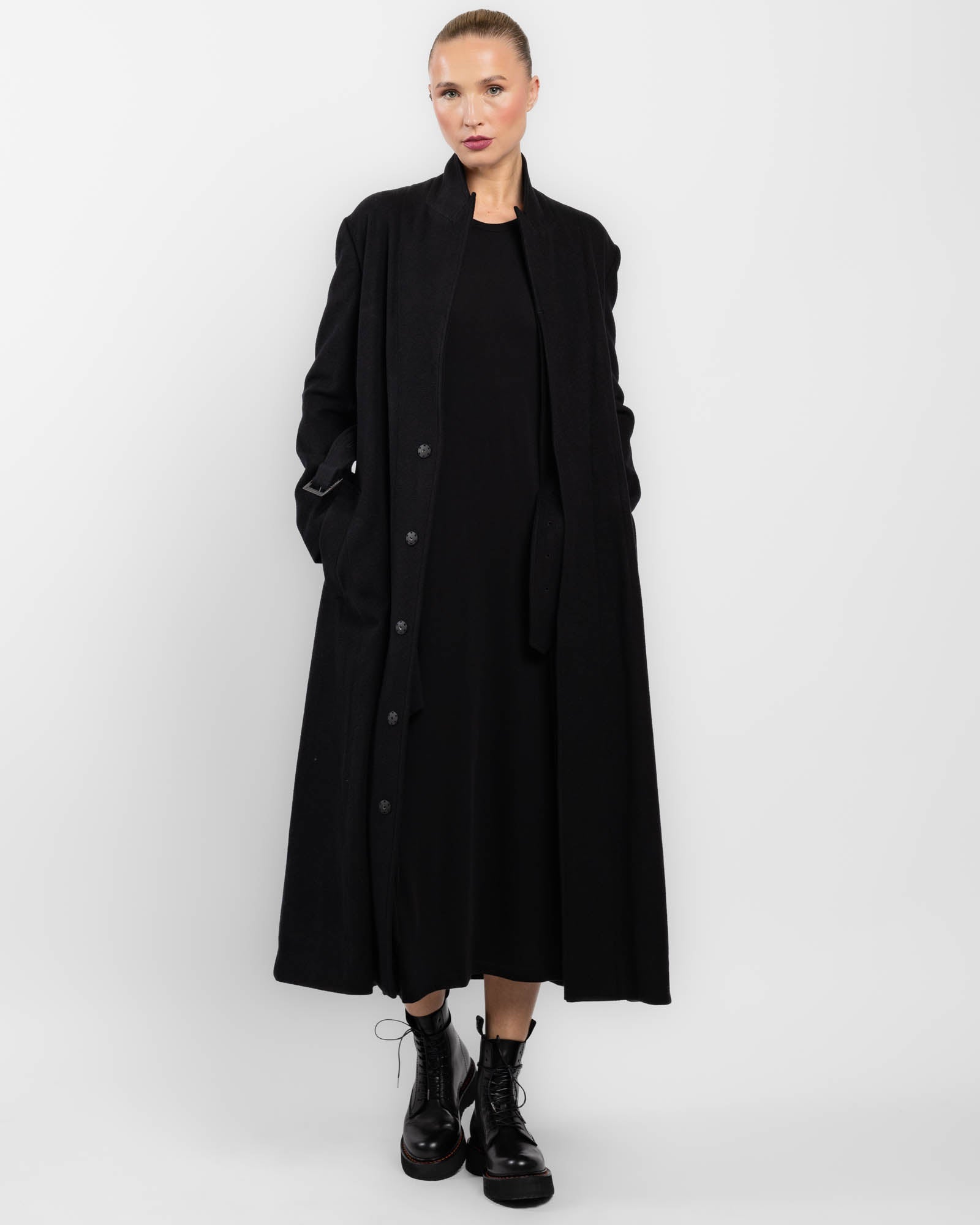 Waist Belt Coat