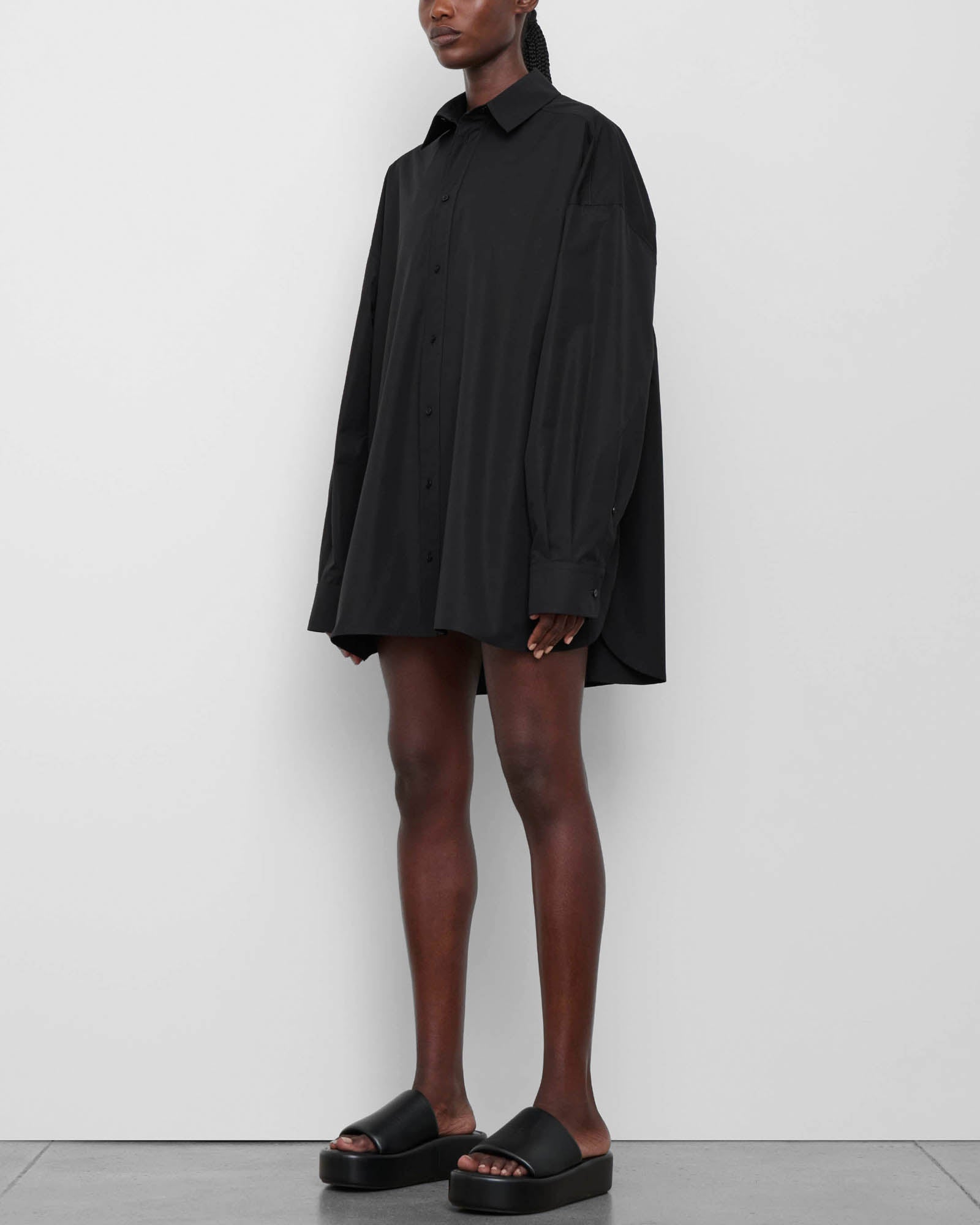 Oversized Shirt Dress