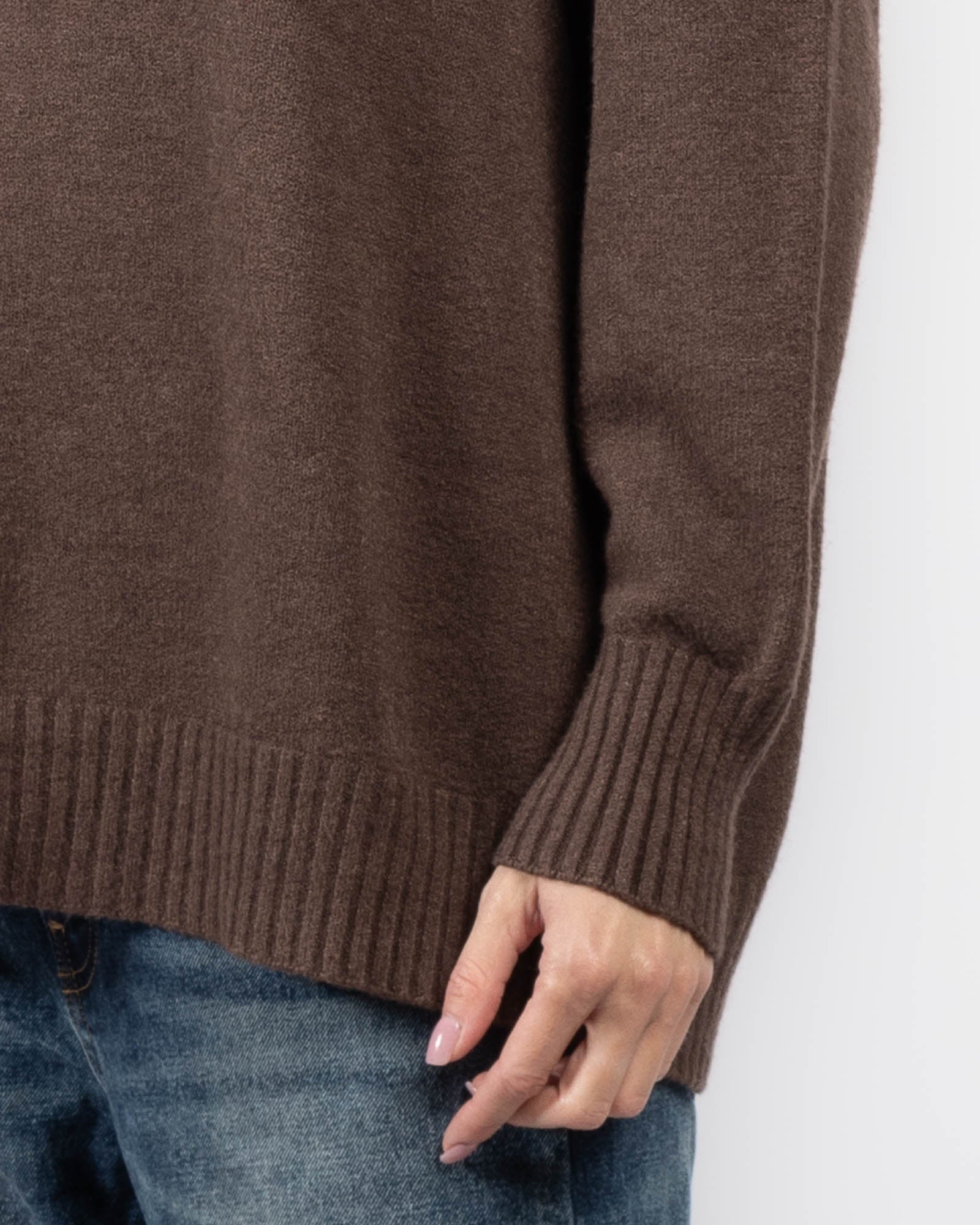 Pull à col roulé