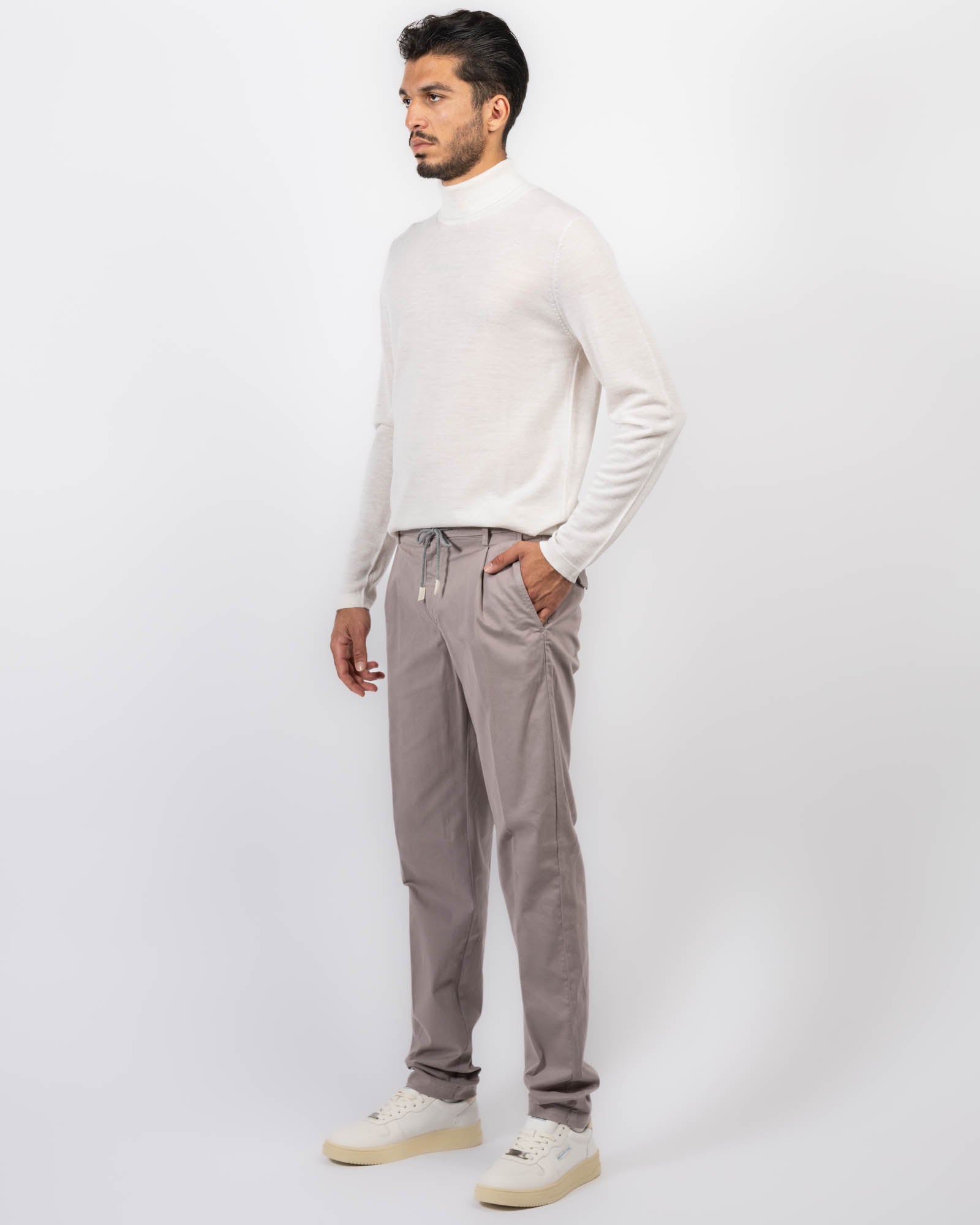 Pantalon à cordon