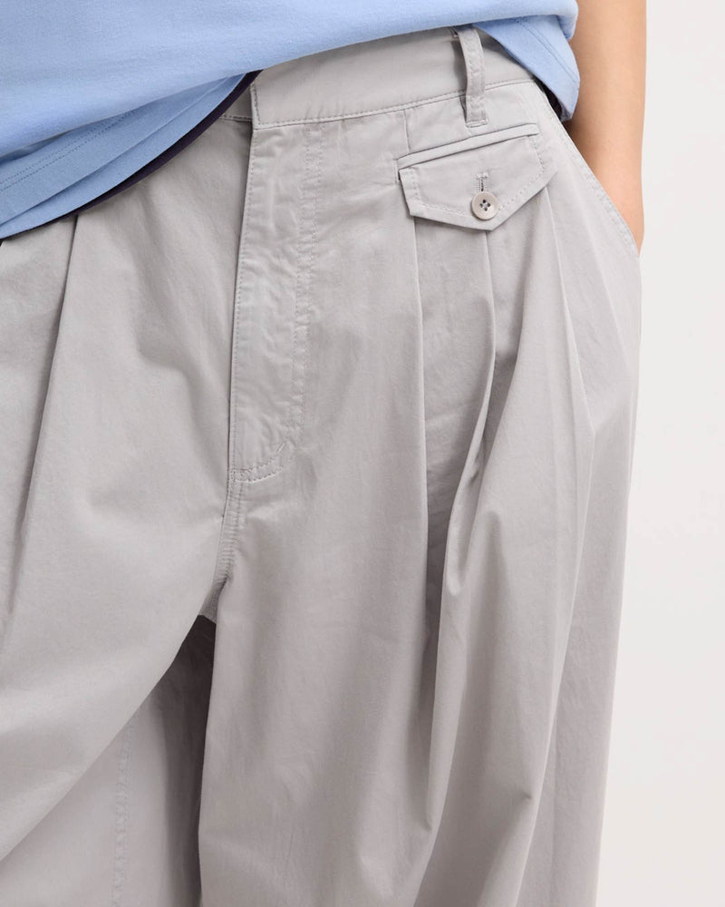 Silky Triple Pleat Pants