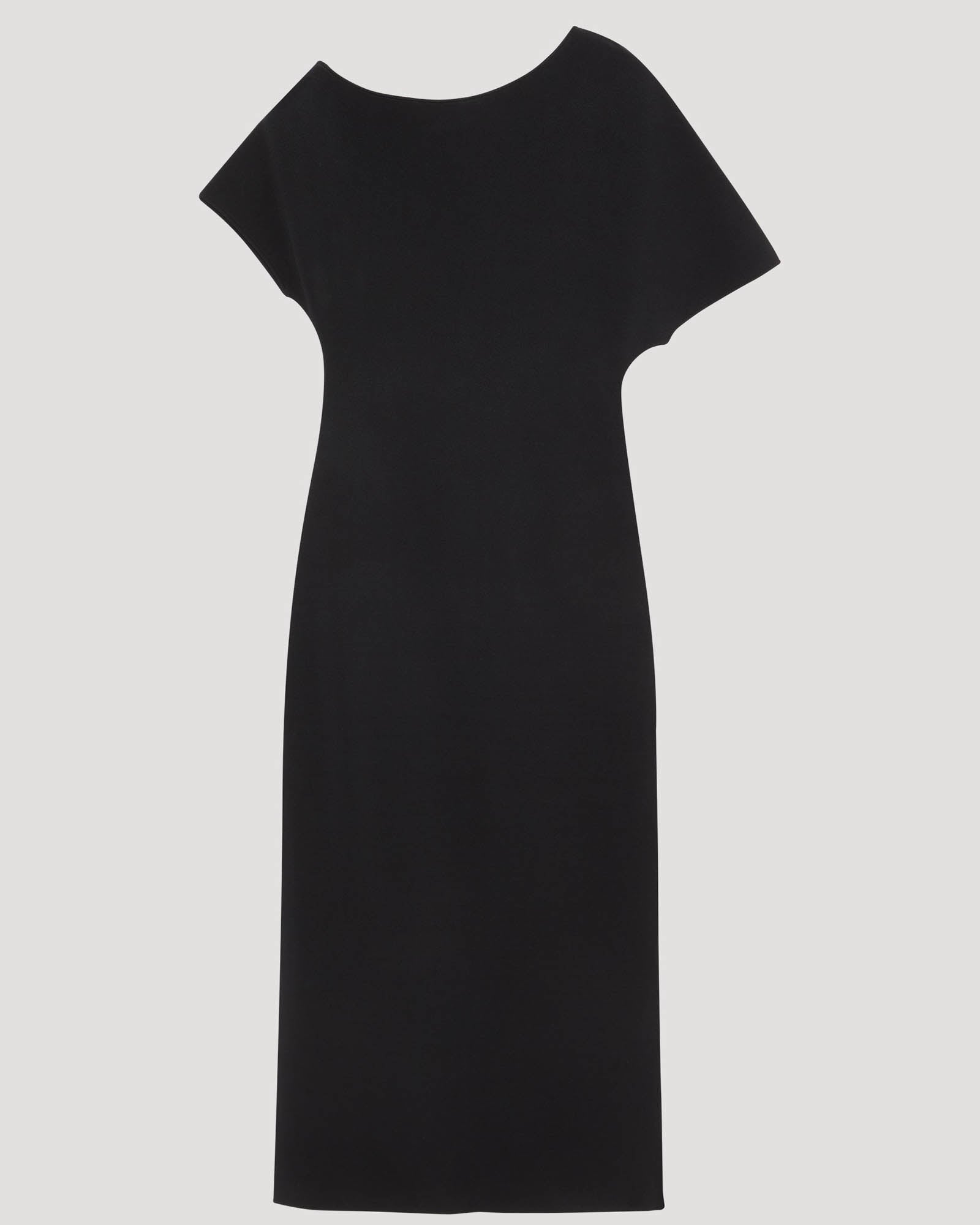 Asymmetric Knitted Dress
