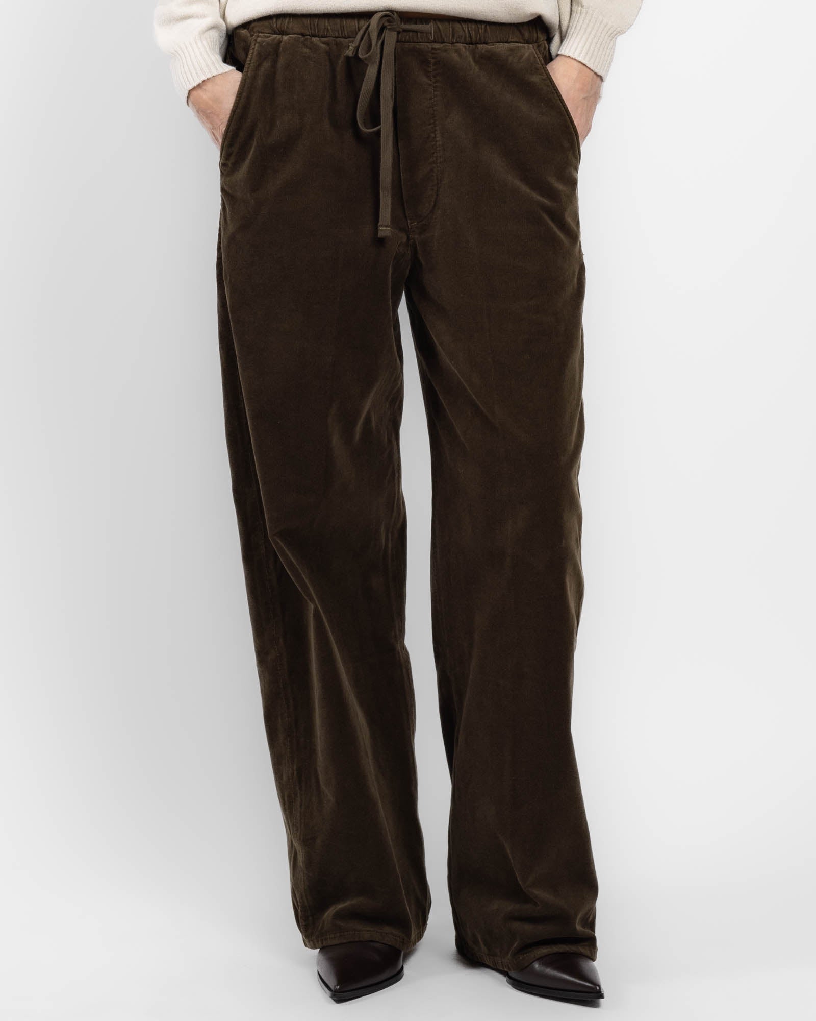 Pantalon en velours côtelé Aurora