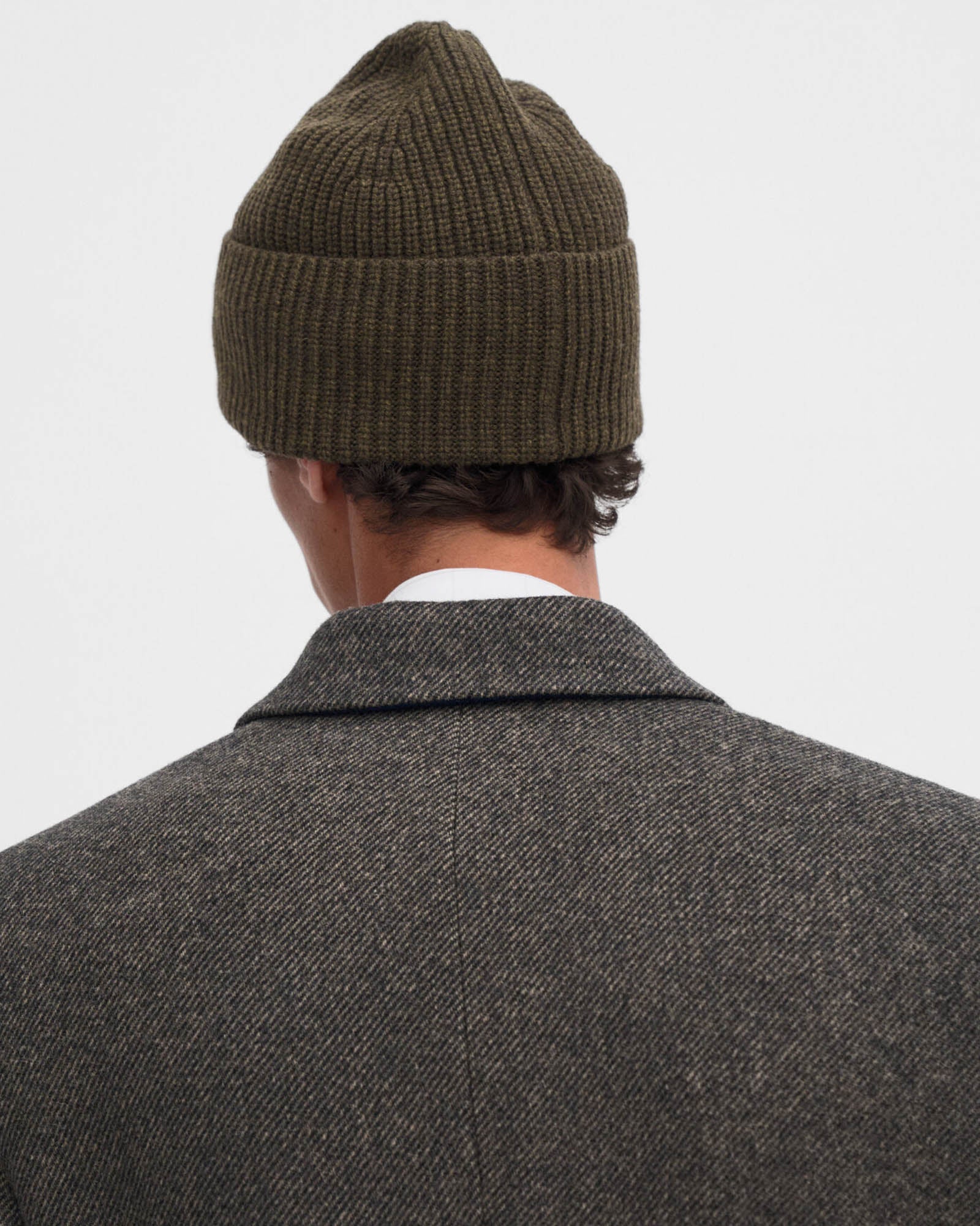 Wool Ribbed Hat