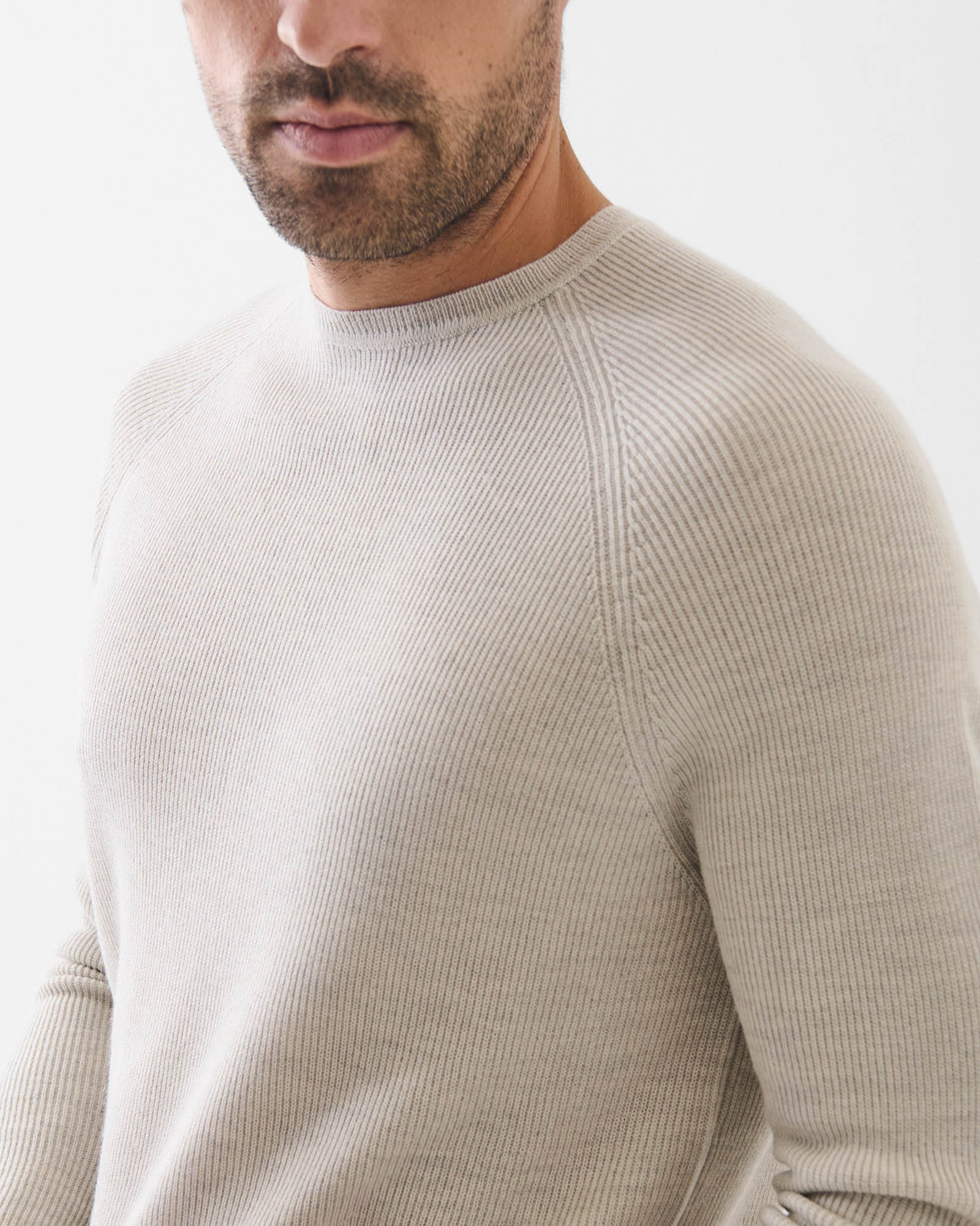 12 Gauge Merino Raglan Sleeve Crew