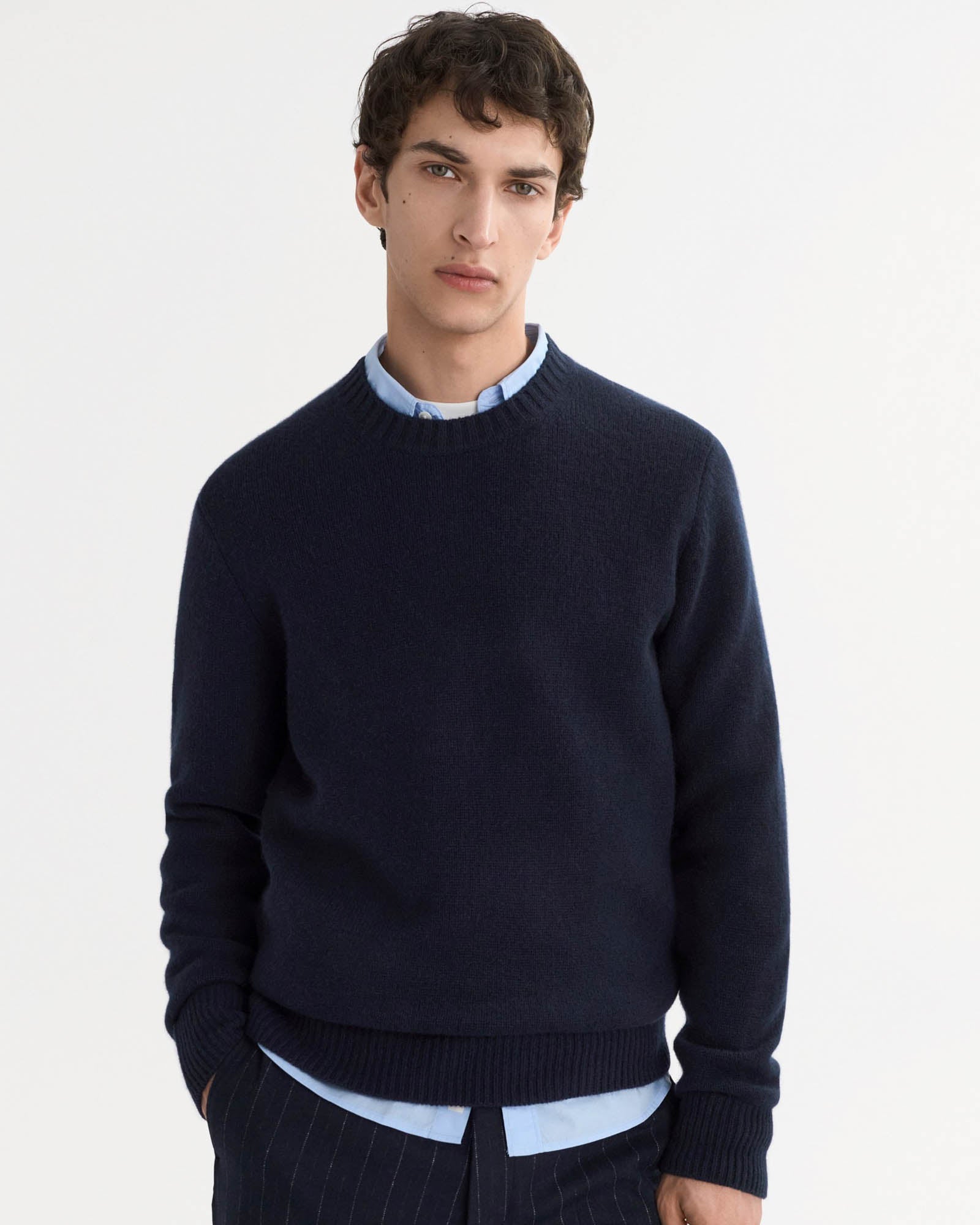 Chunky Crew Neck Sweater