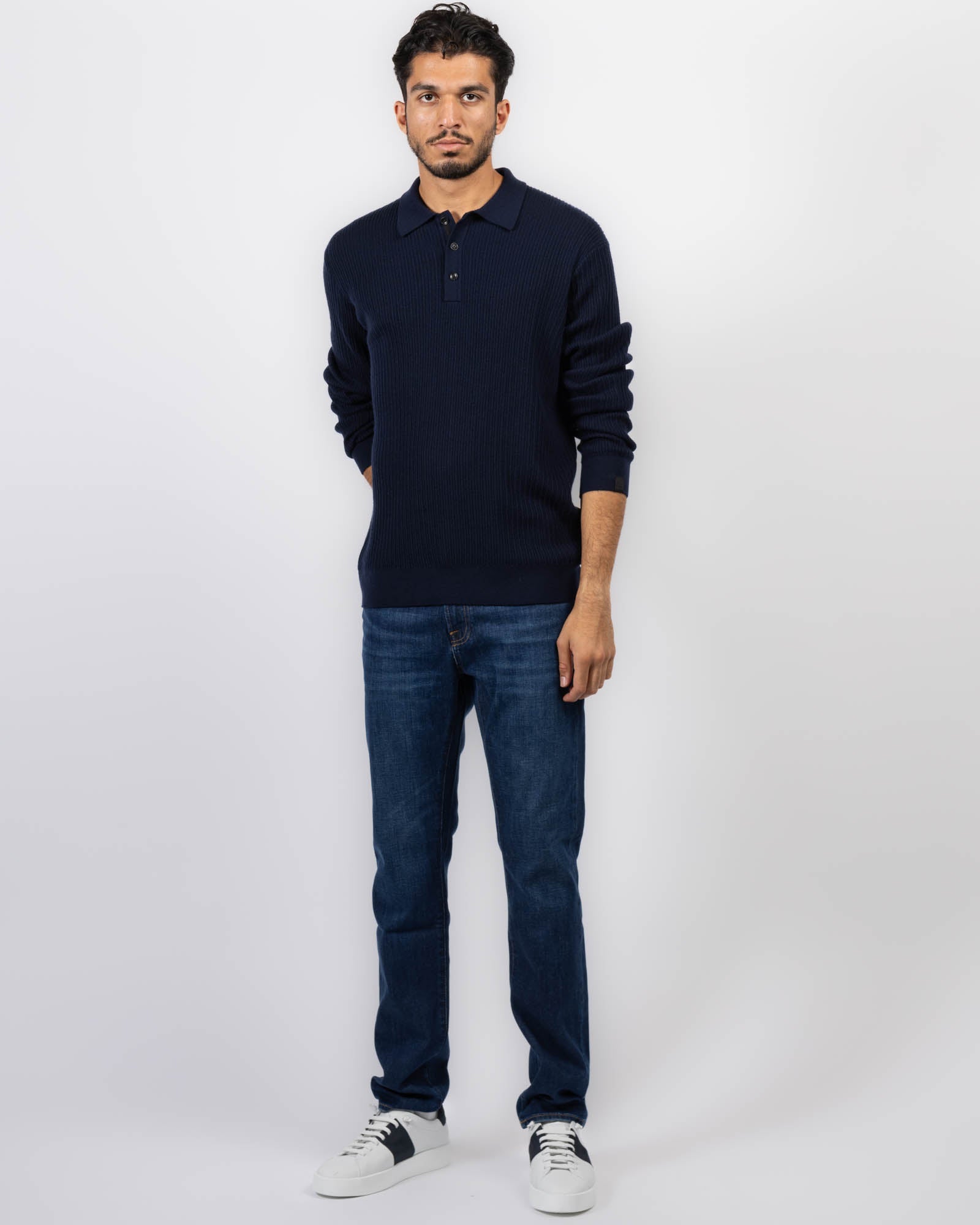 Polo à manches longues Crawford