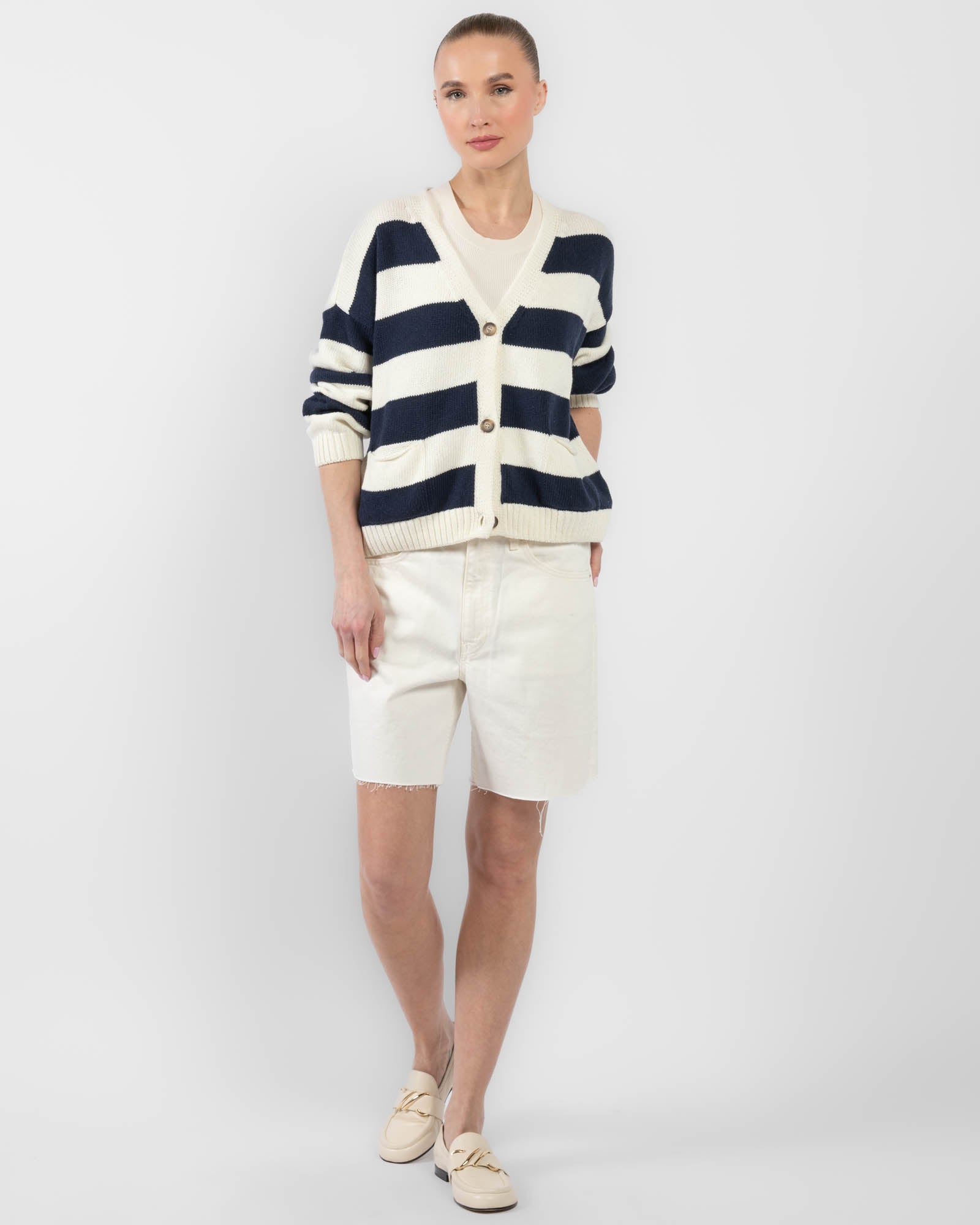 Stripe Cardigan