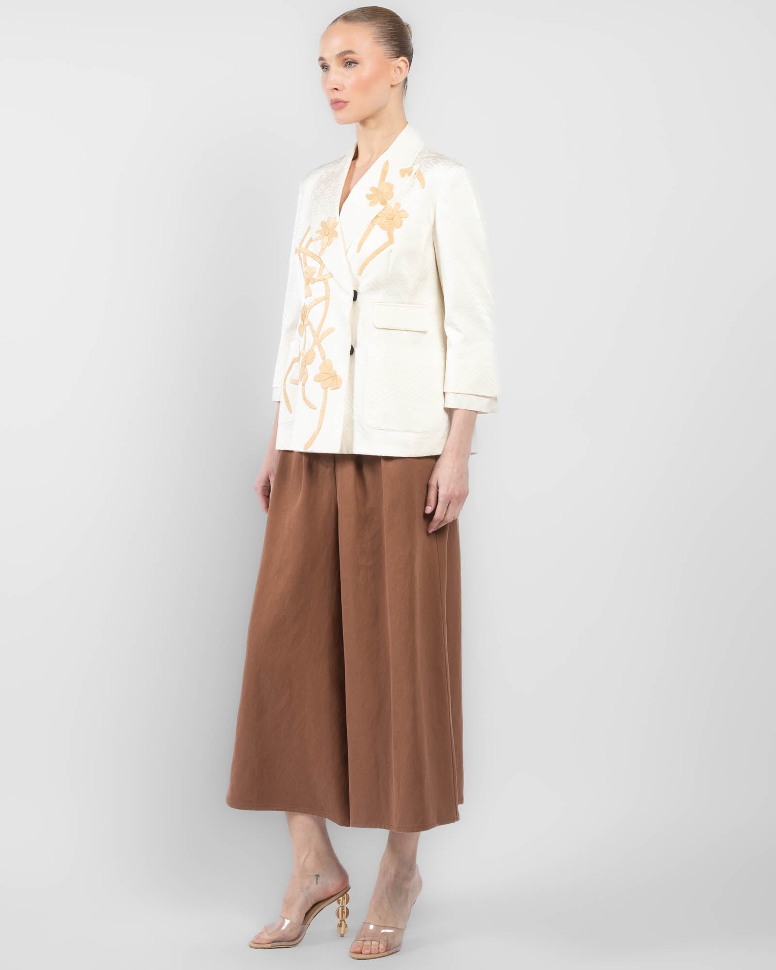 Double-Breasted Traditional Kimono Jacket