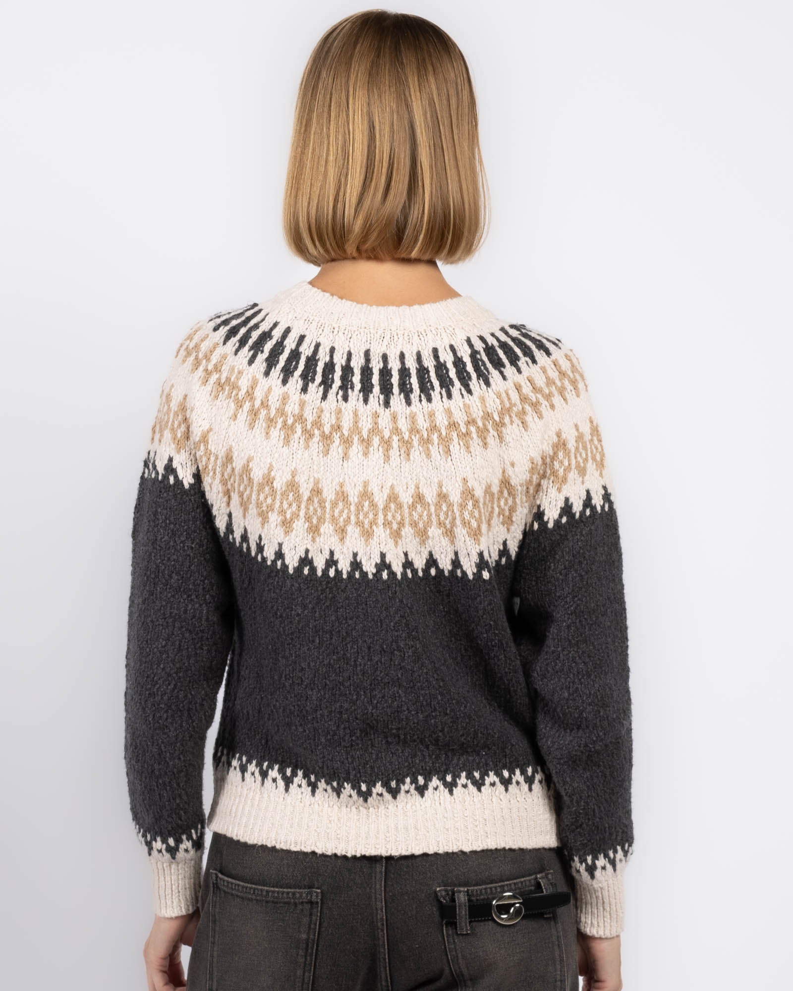 Pull épais Fair Isle